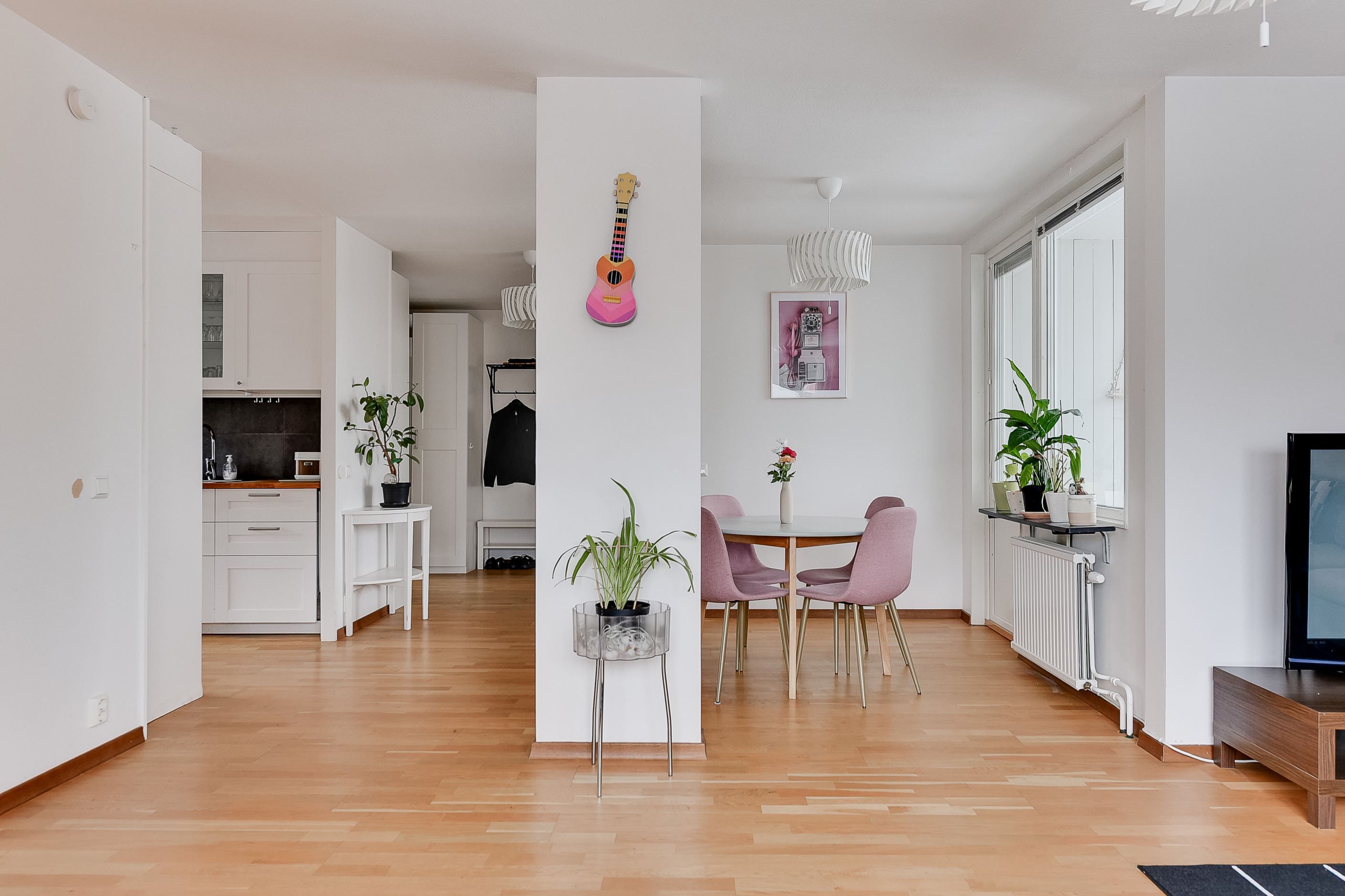 Matplats - öppen planlösning