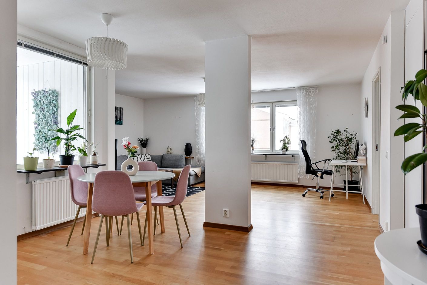 Matplats - öppen planlösning