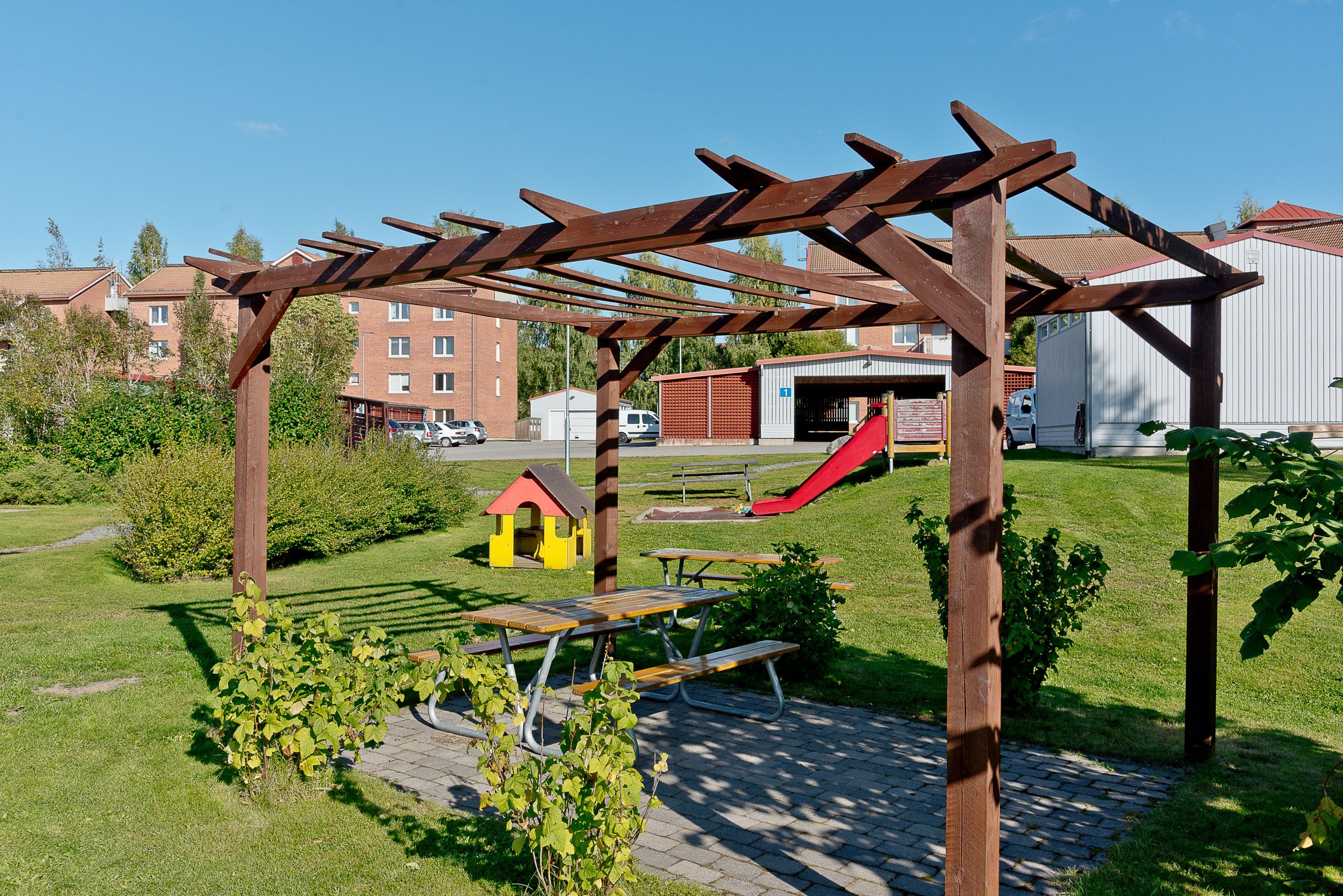 Innergård - sommarbild