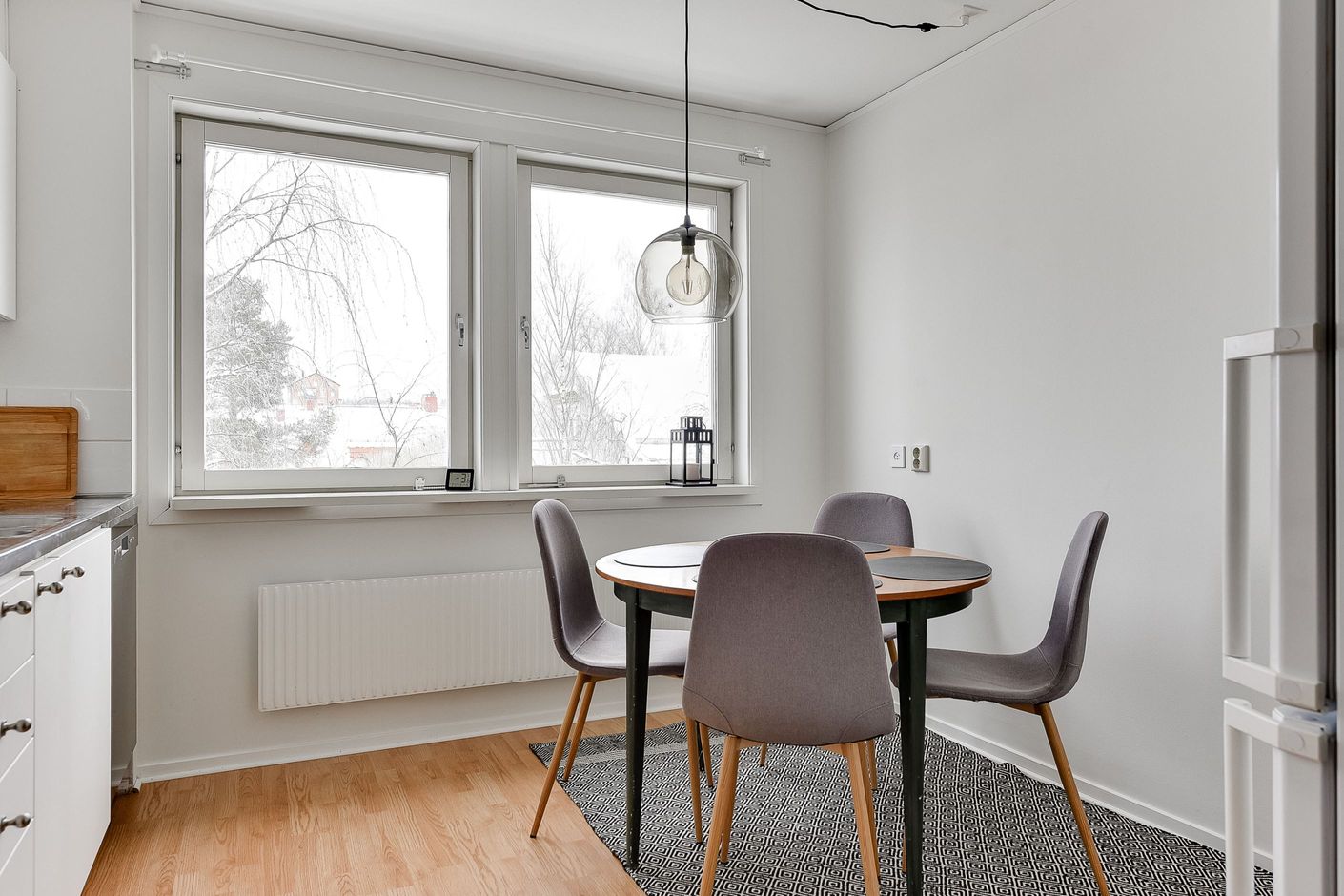 Kök med matplats