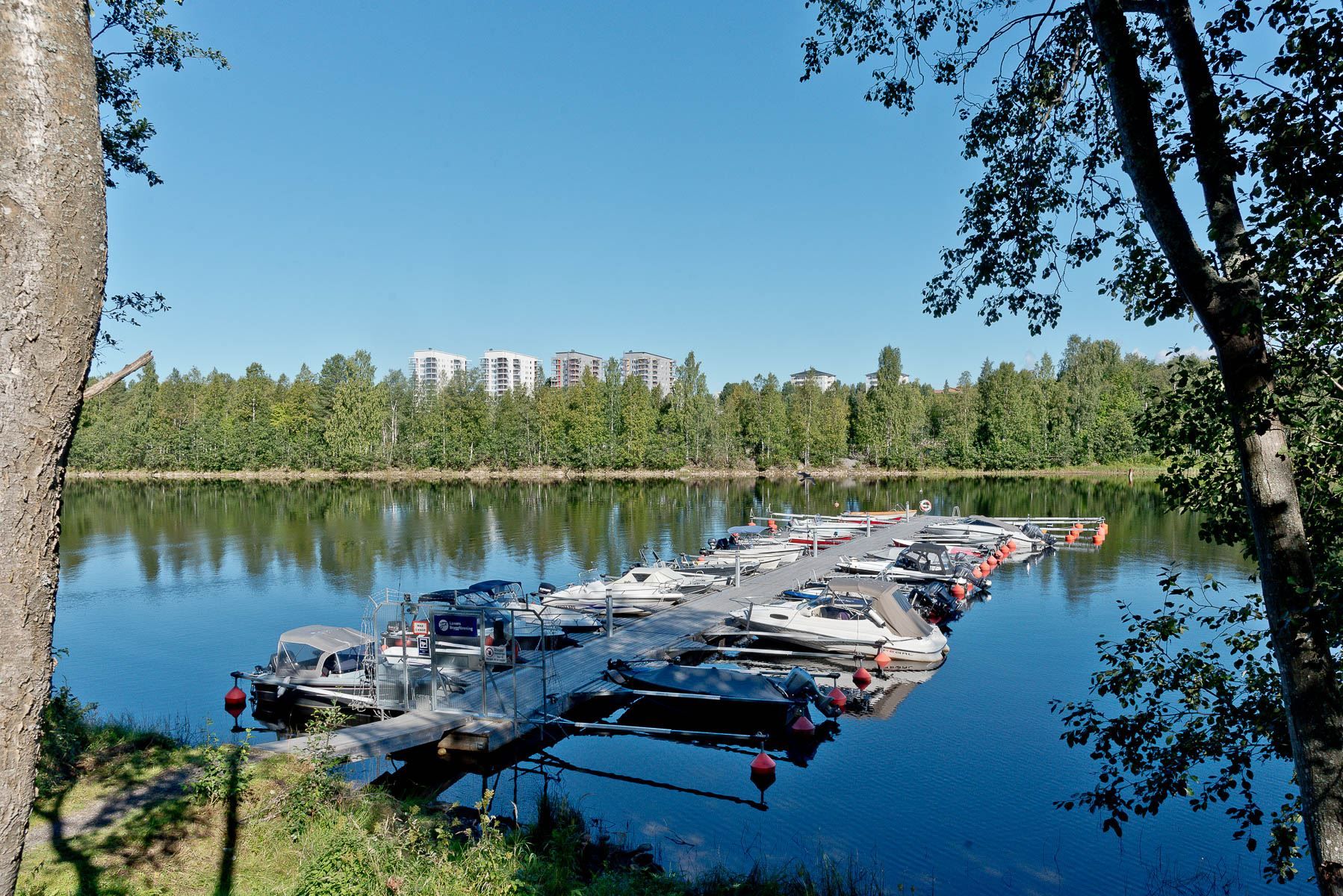Båtplats vid Bölesholmarna