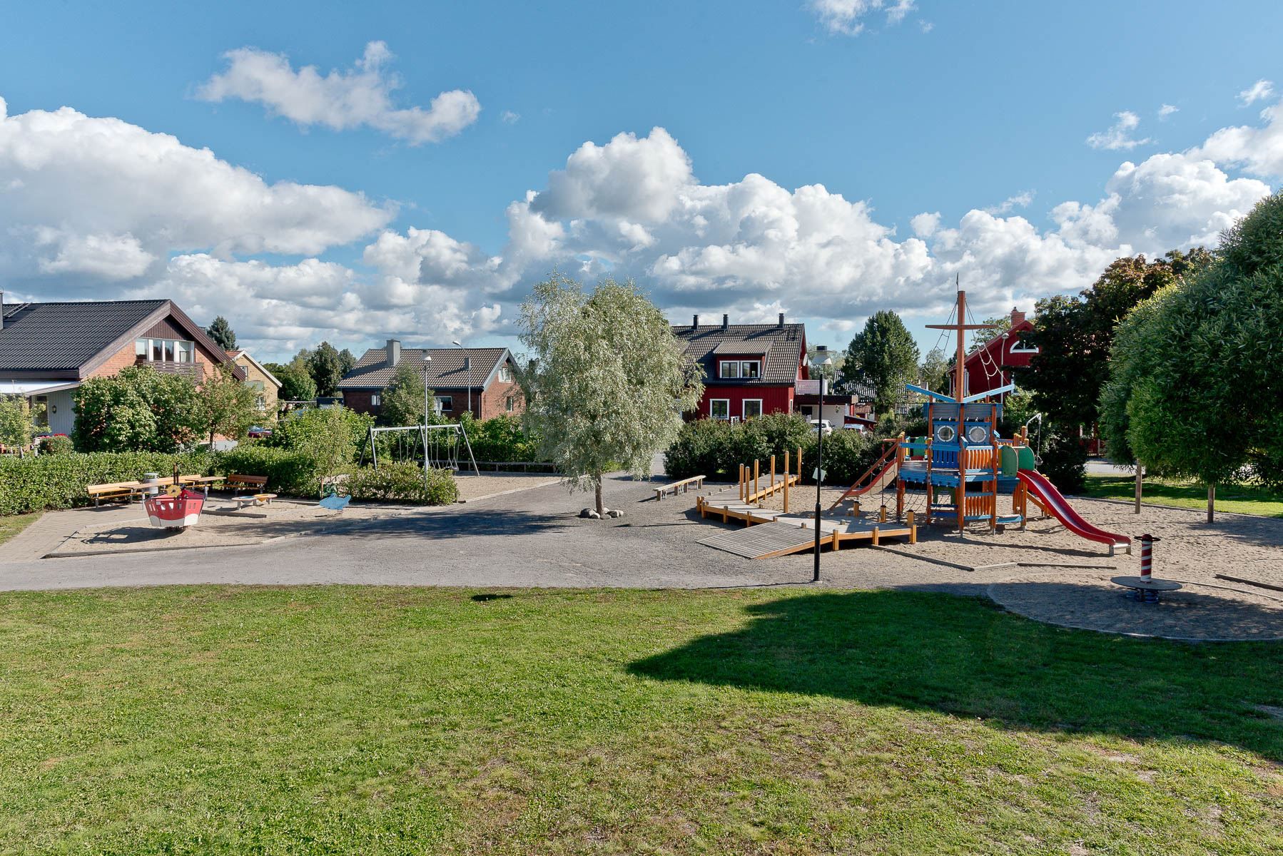 Lekpark i närheten