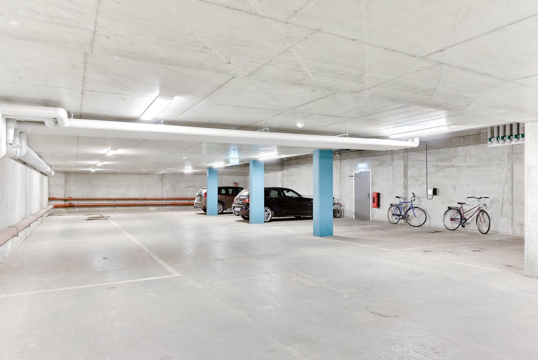 Garage i huset