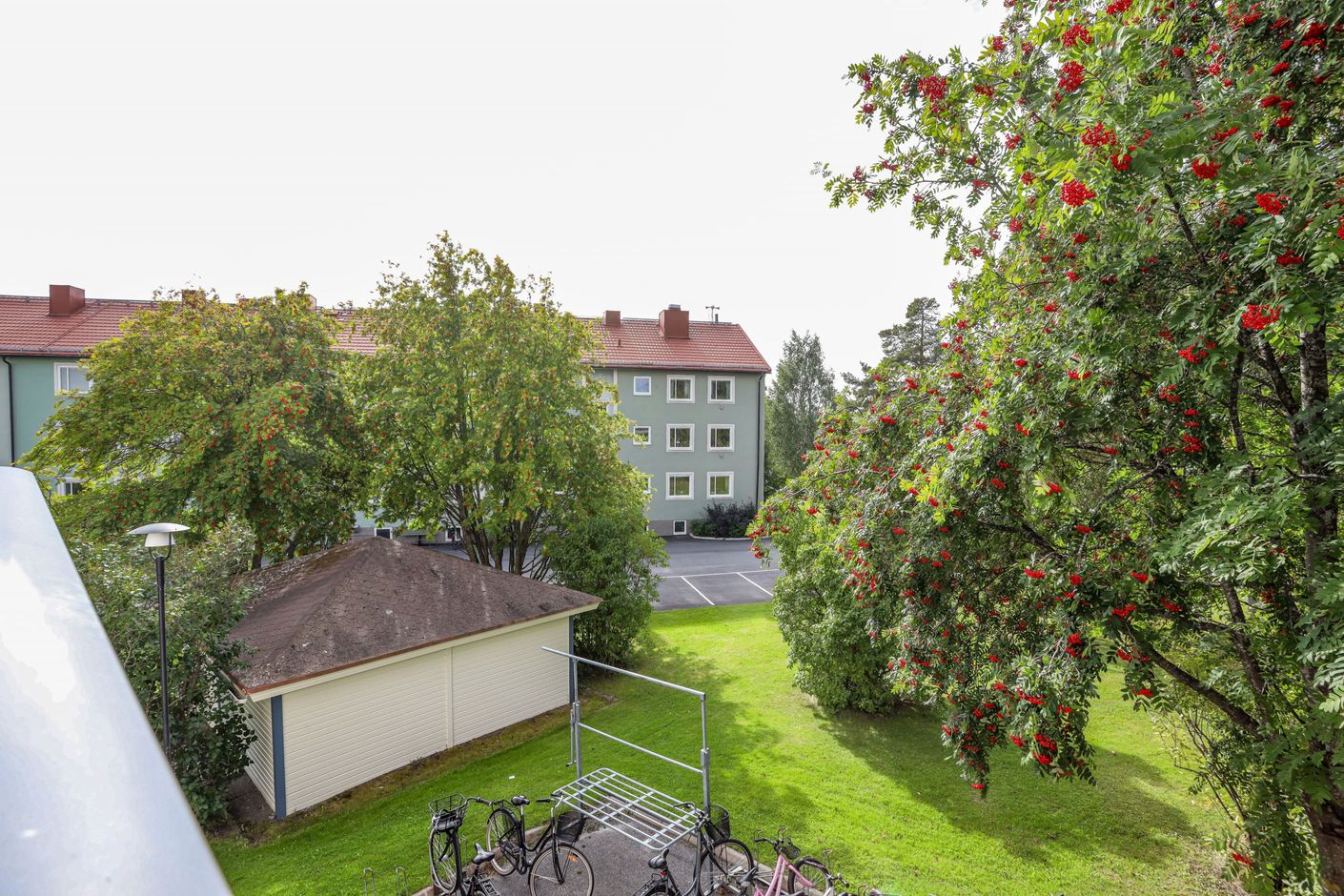 Utsikt från balkong