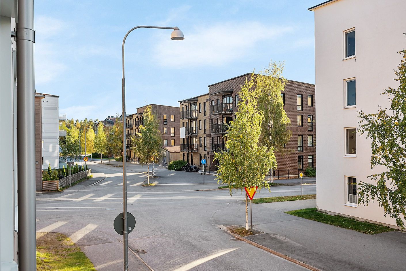Vy från fransk balkong