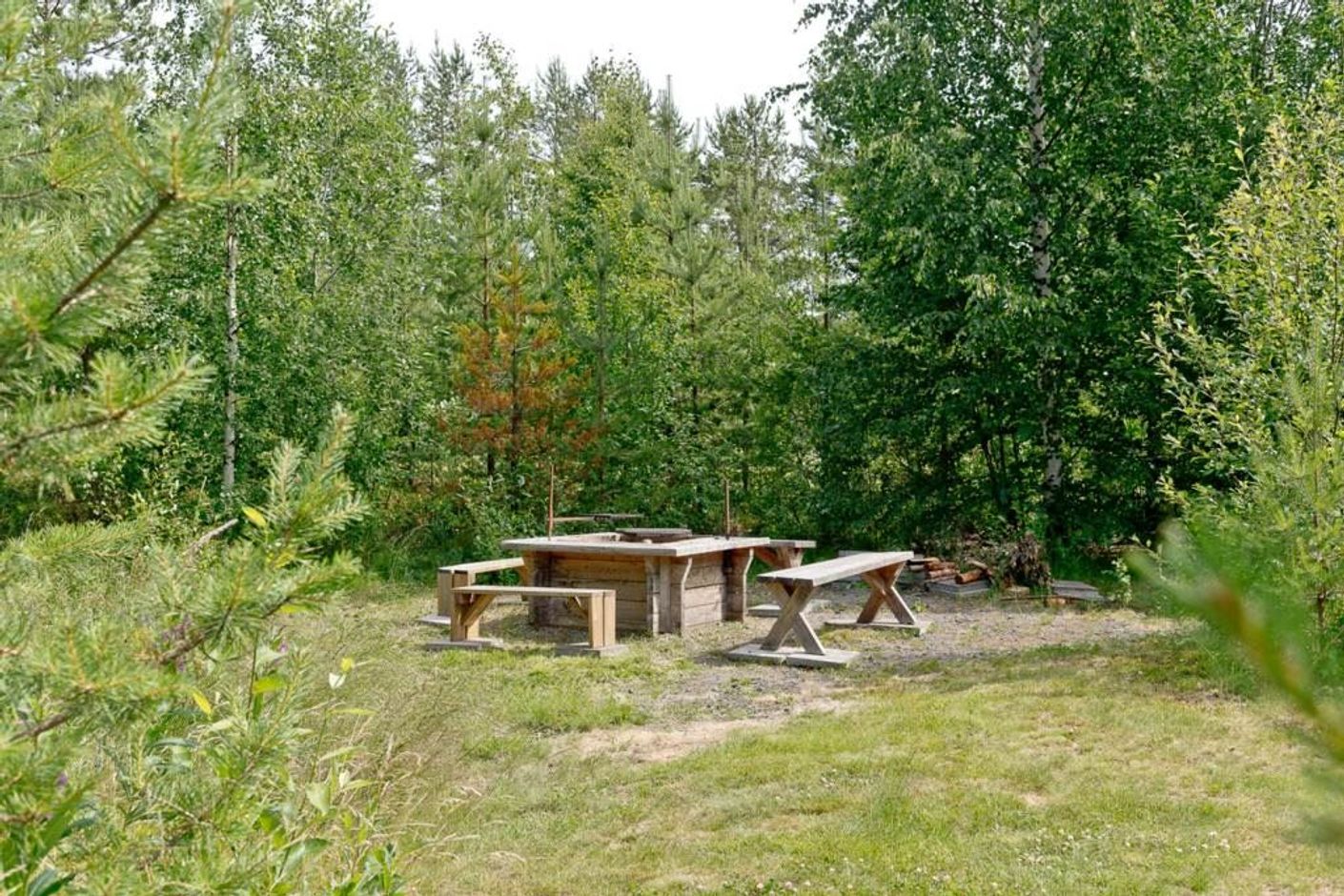 Föreningens grillplats för de boende