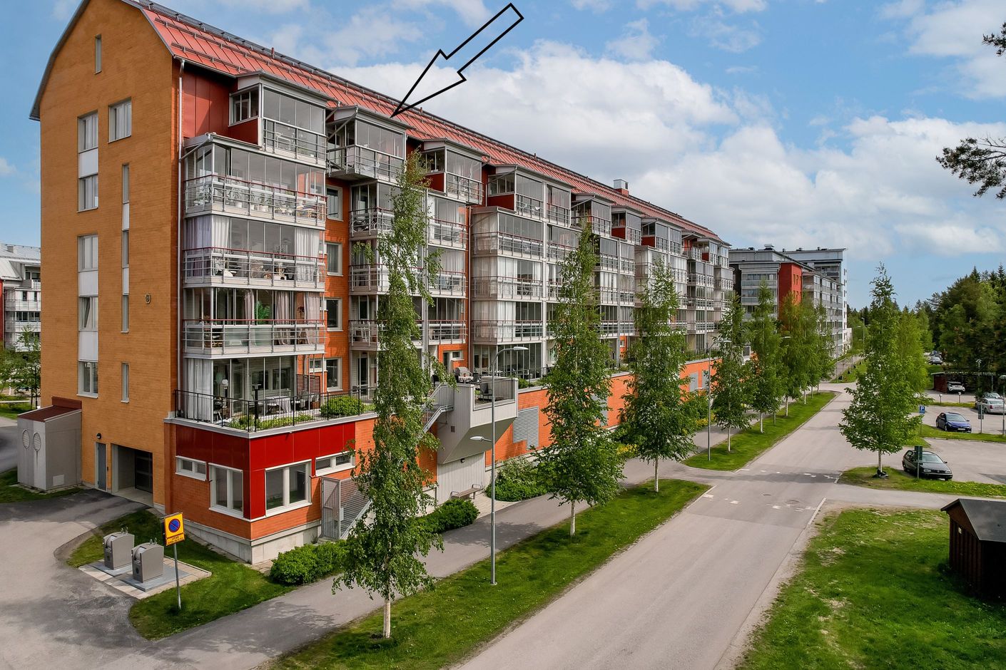 Lägenhetens placering