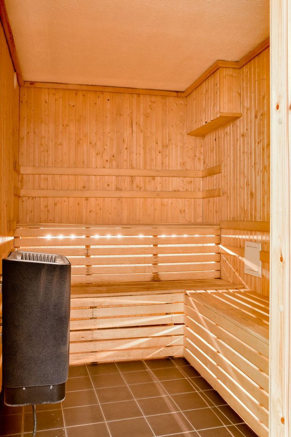 Föreningens bastu i källaren