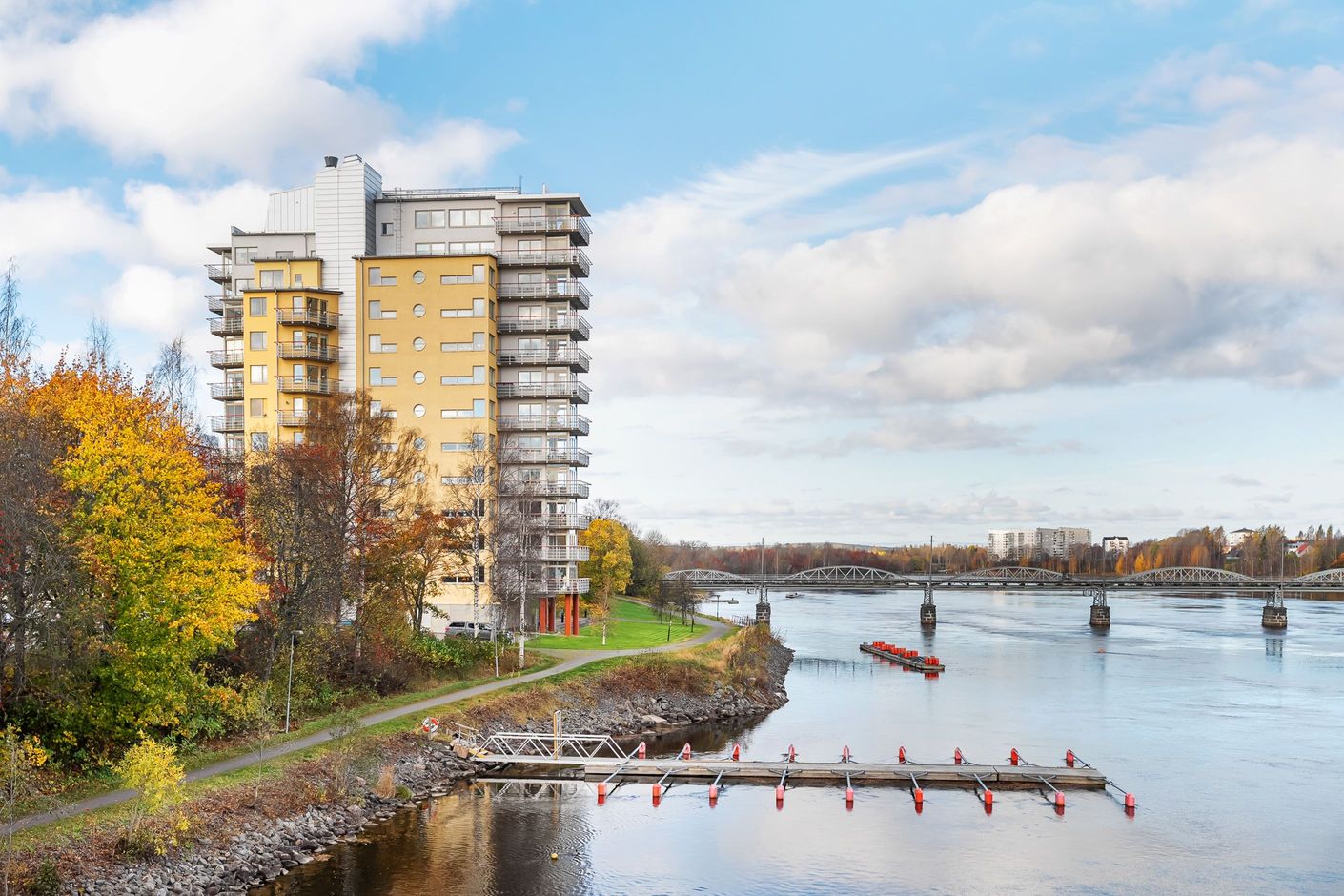 Utsikt mot Umeälven
