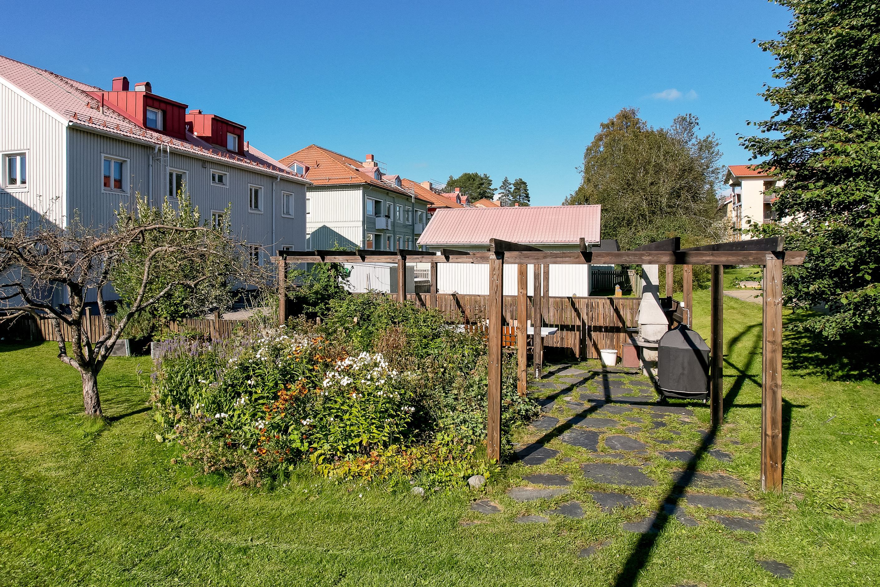 Trevlig innergård