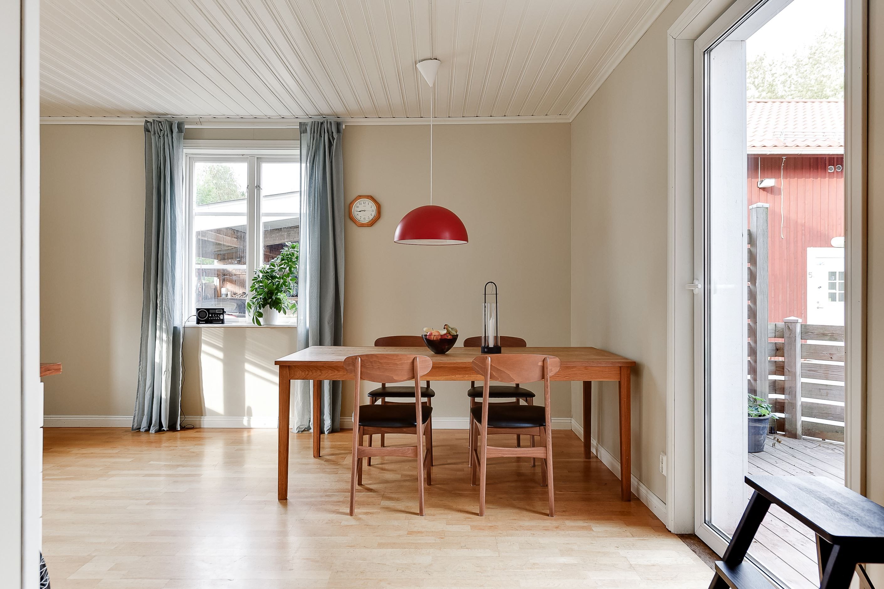 Kök med matplats
