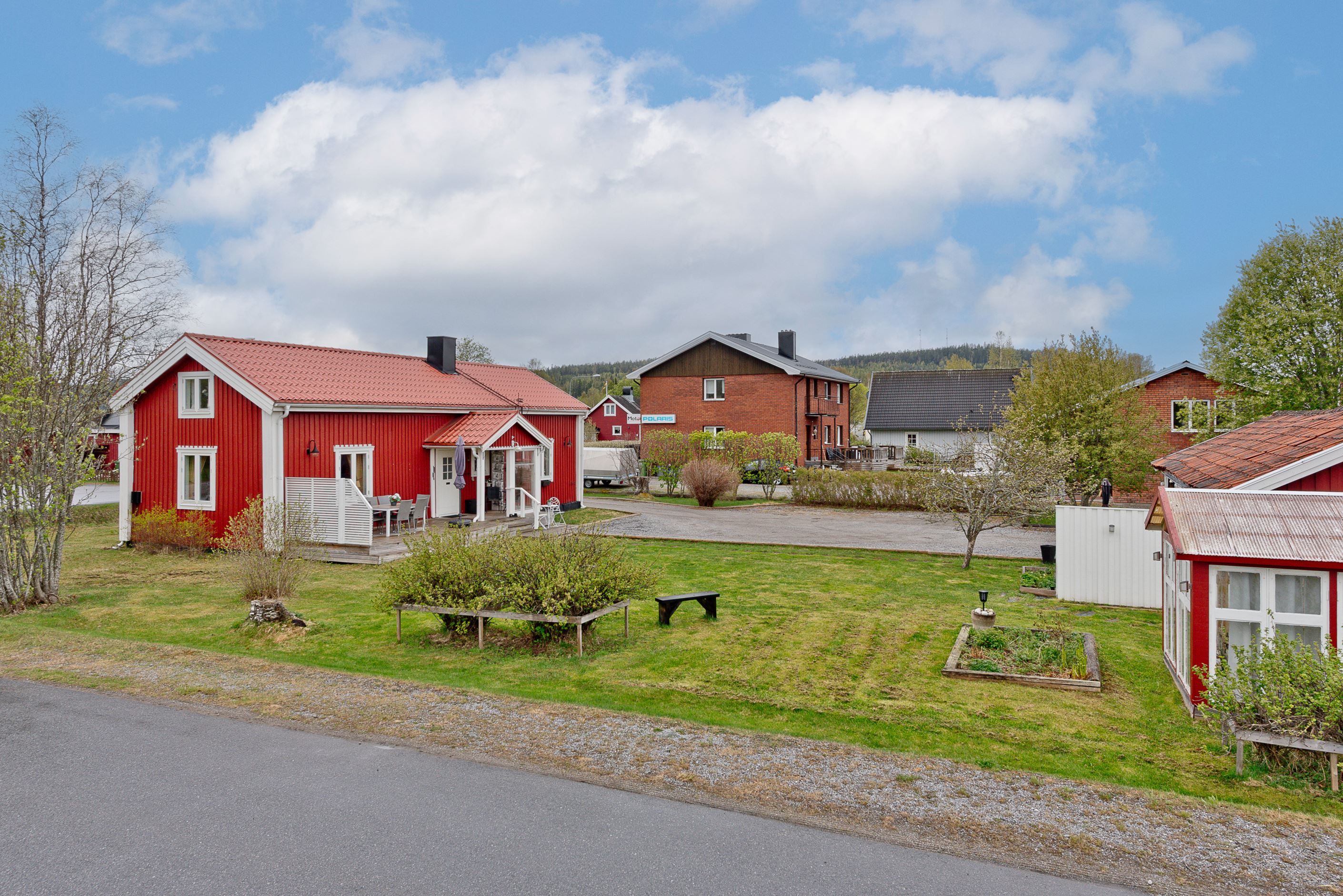 Huset sett från Kvarnstigen