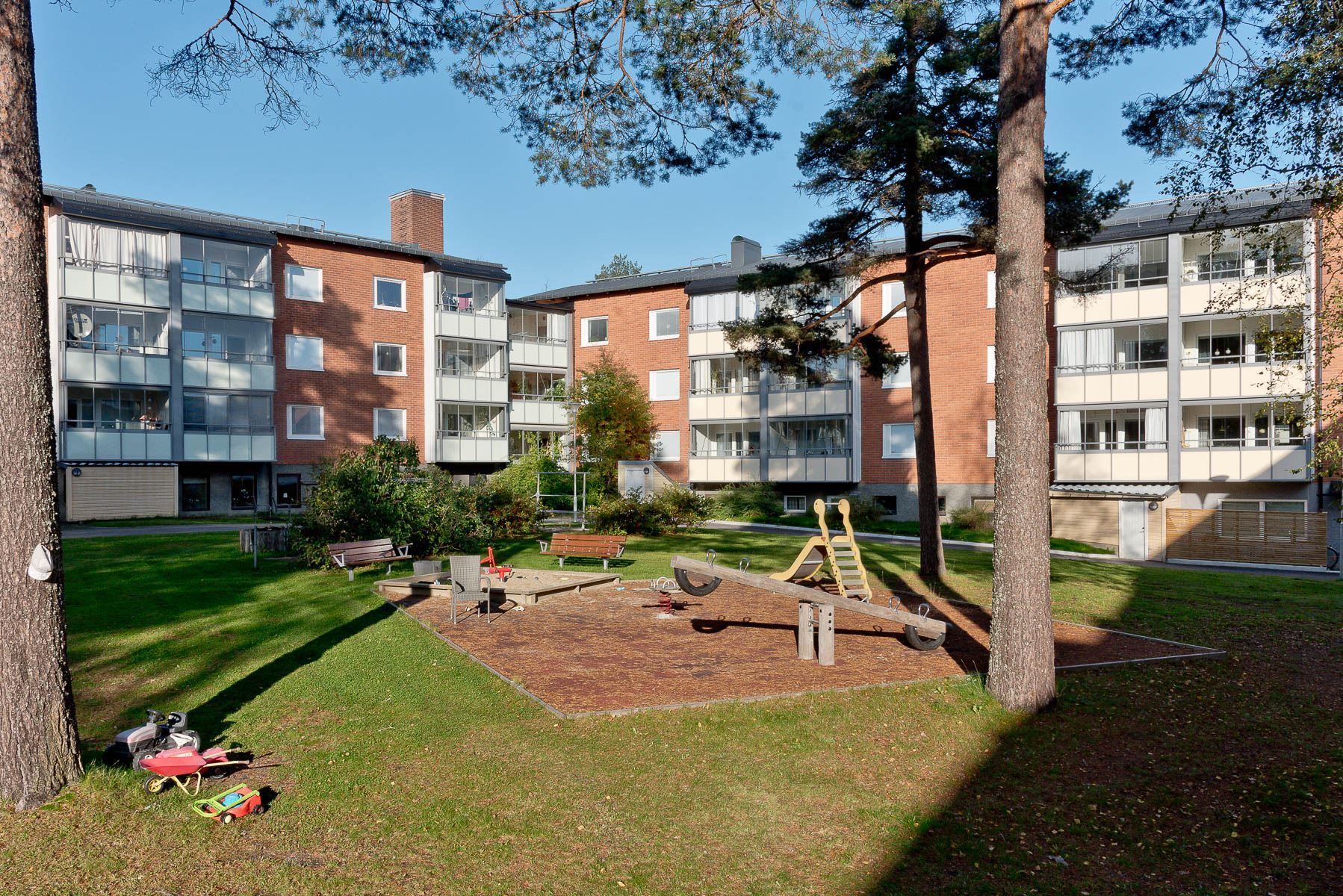Förningens innergård