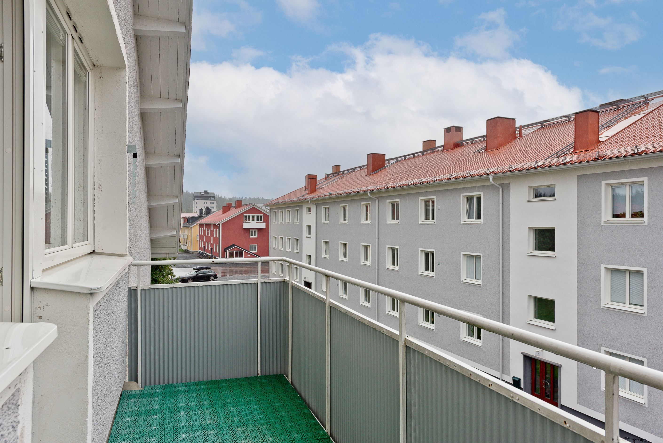 Balkong i söderläge