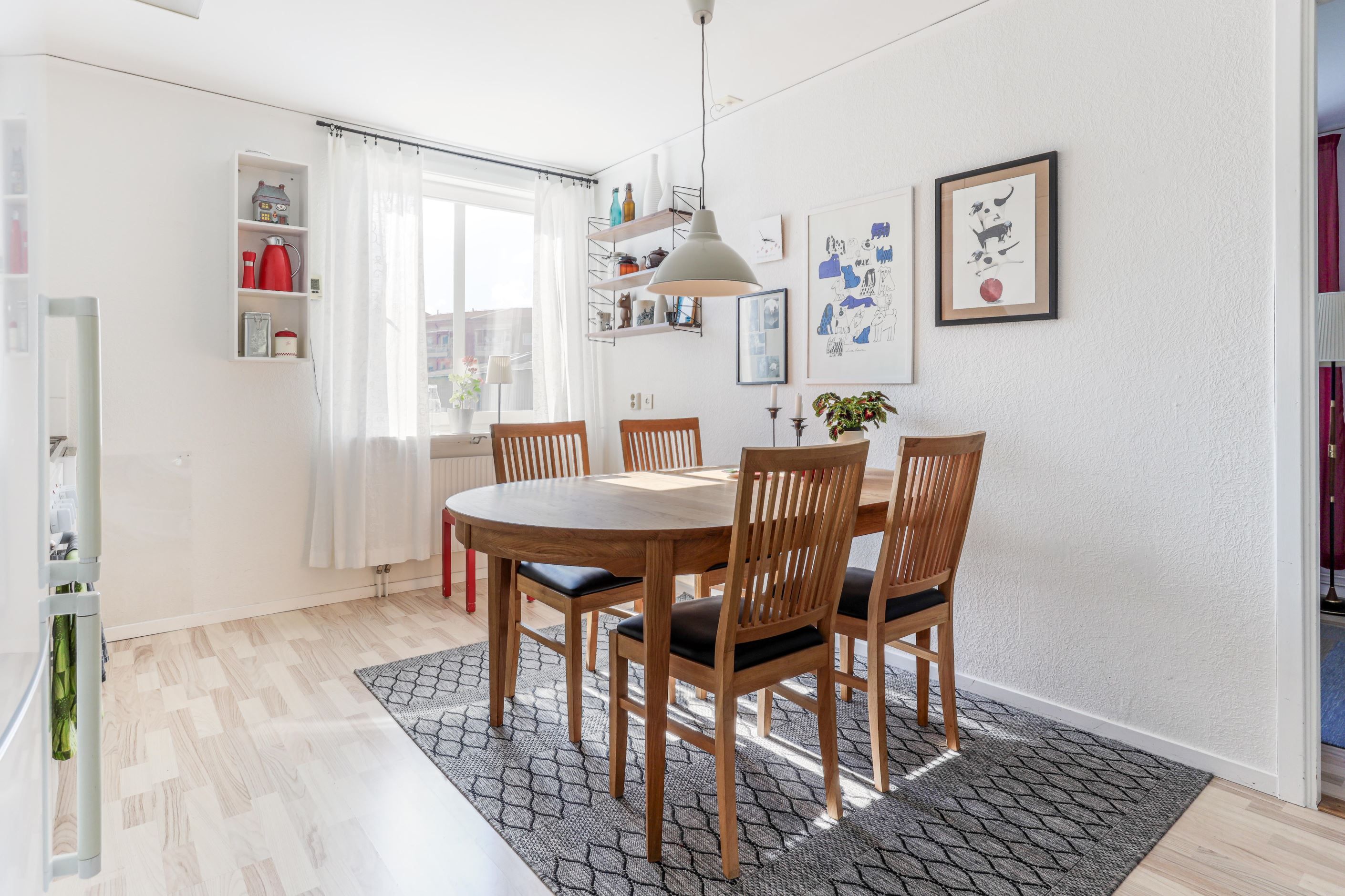 Matplats i kök