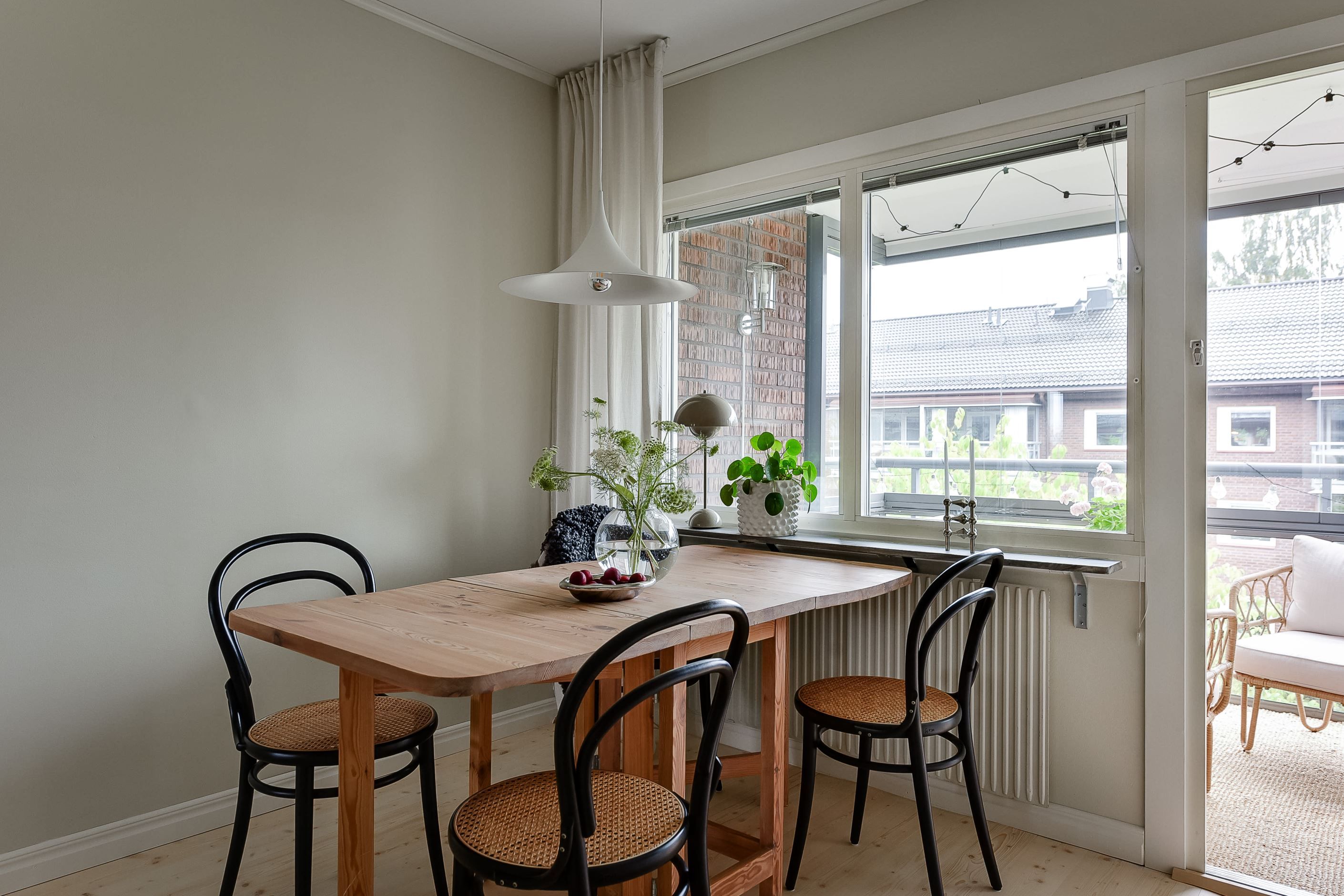 Kök med matplats