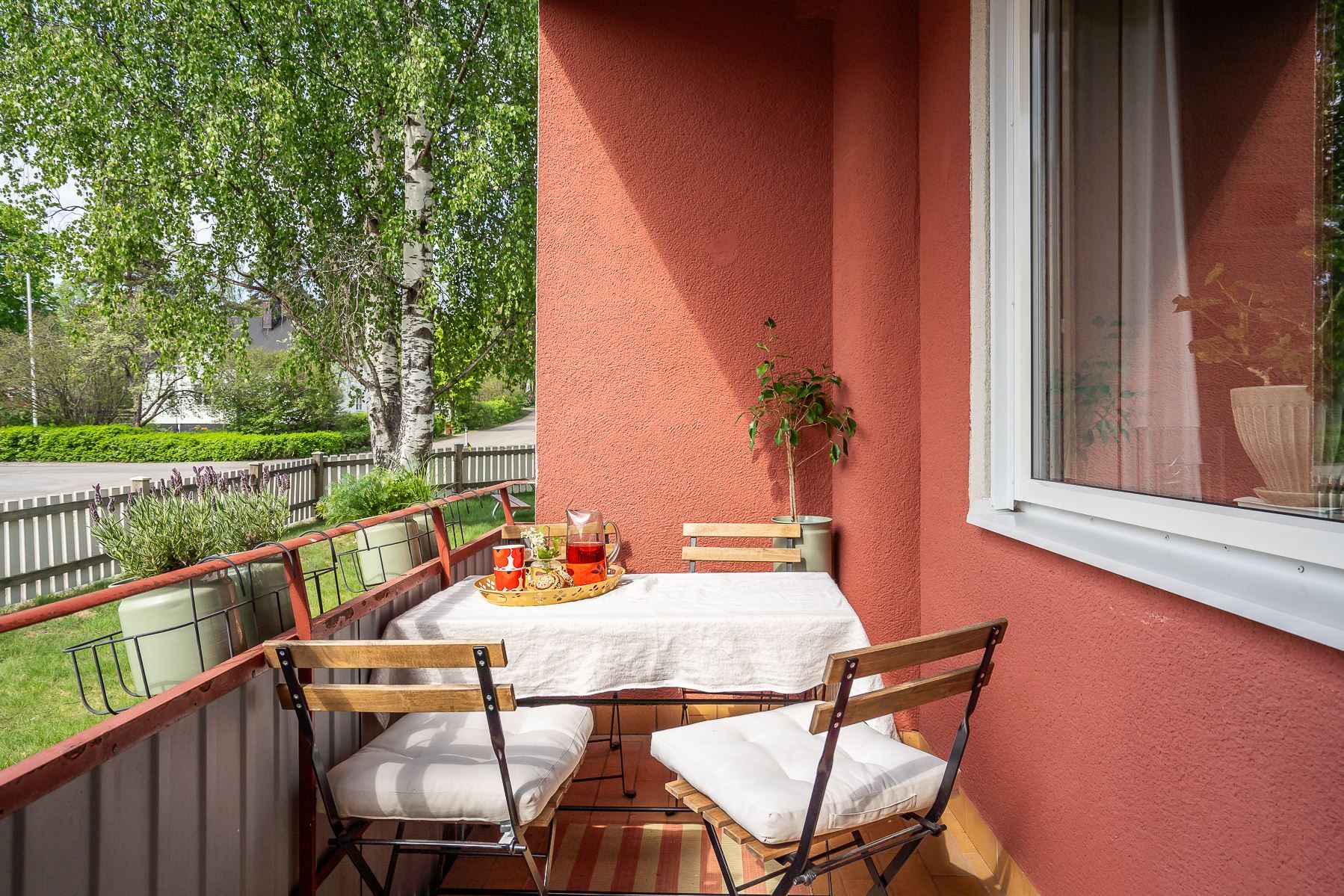 Balkong i sydvästläge