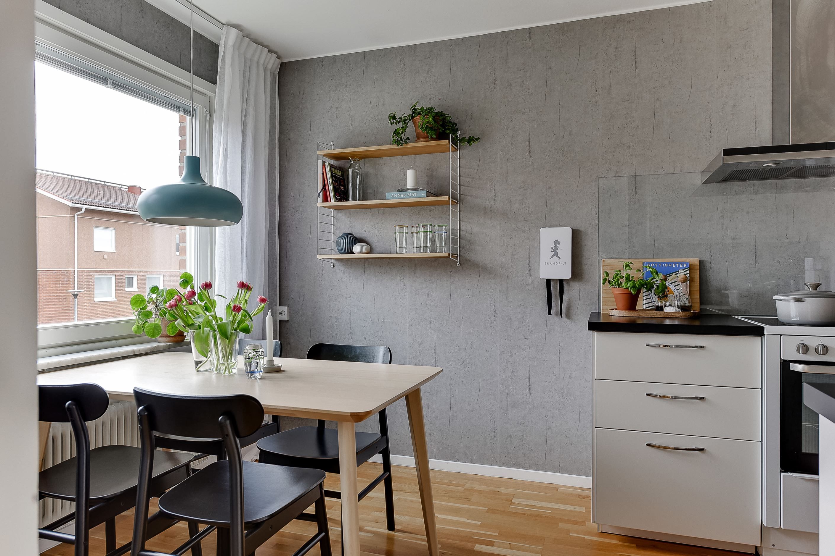 Kök med matplats