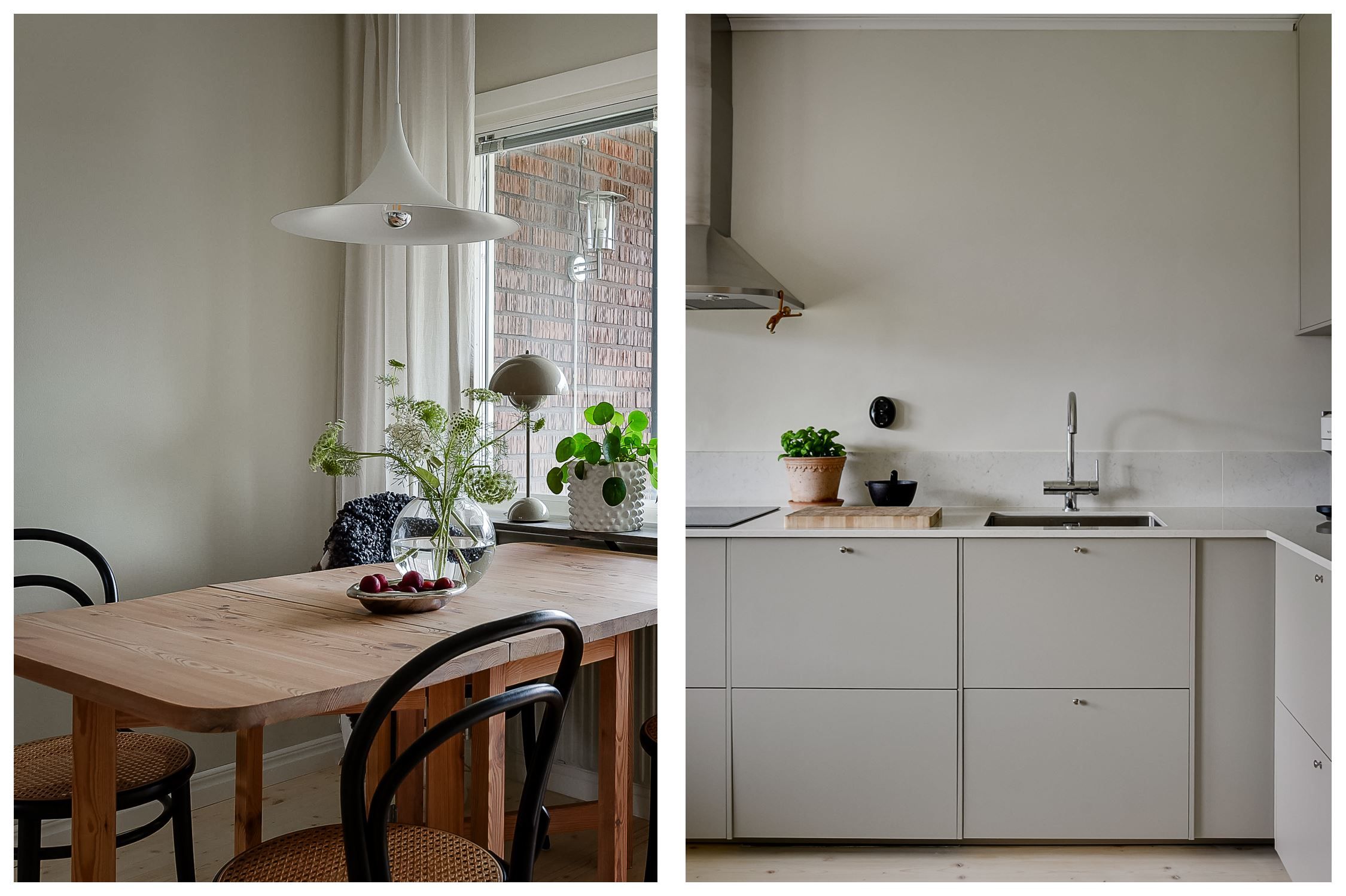 Kök med matplats