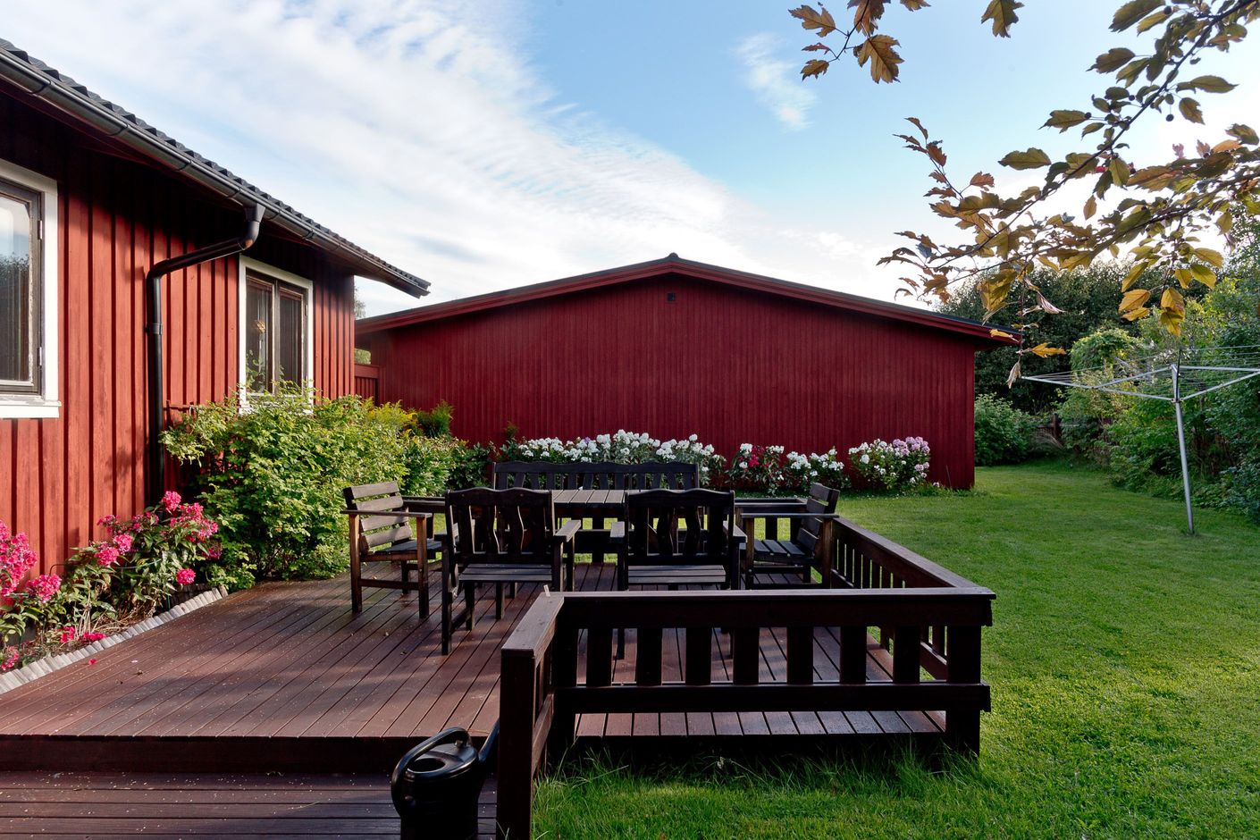 Uteplats i söderläge