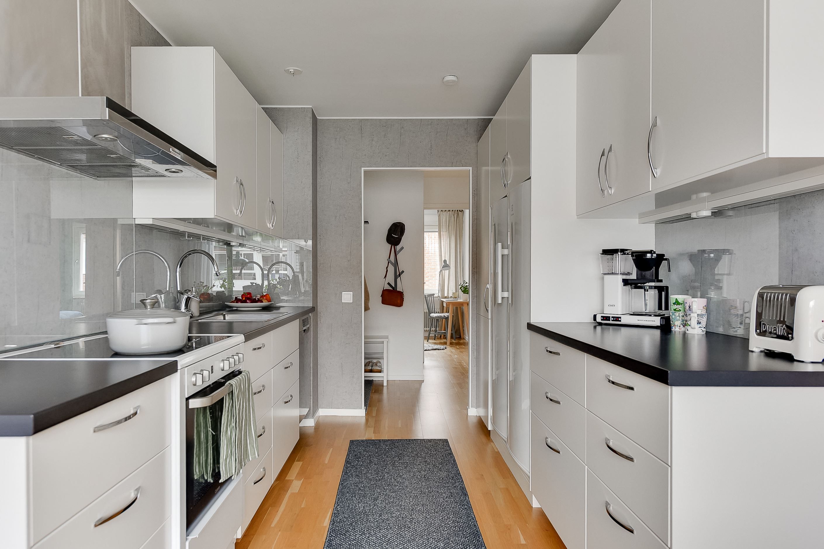 Kök med matplats