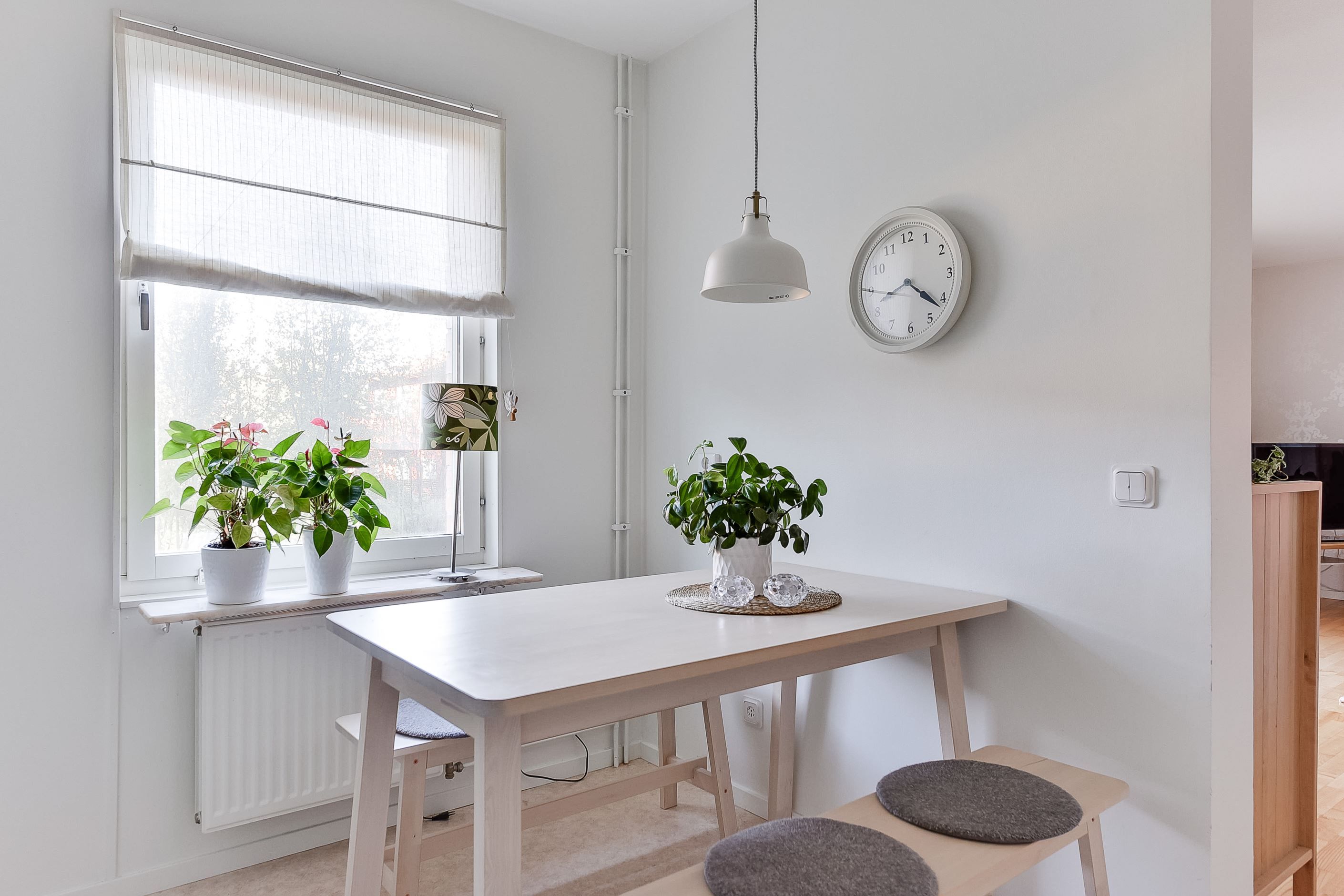 Kök med matplats