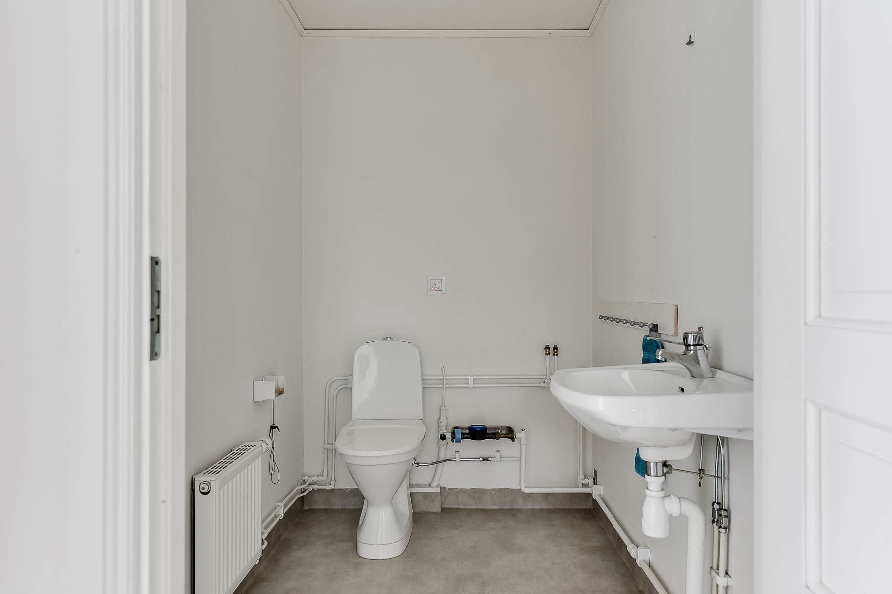 Ett av två wc - Annexet
