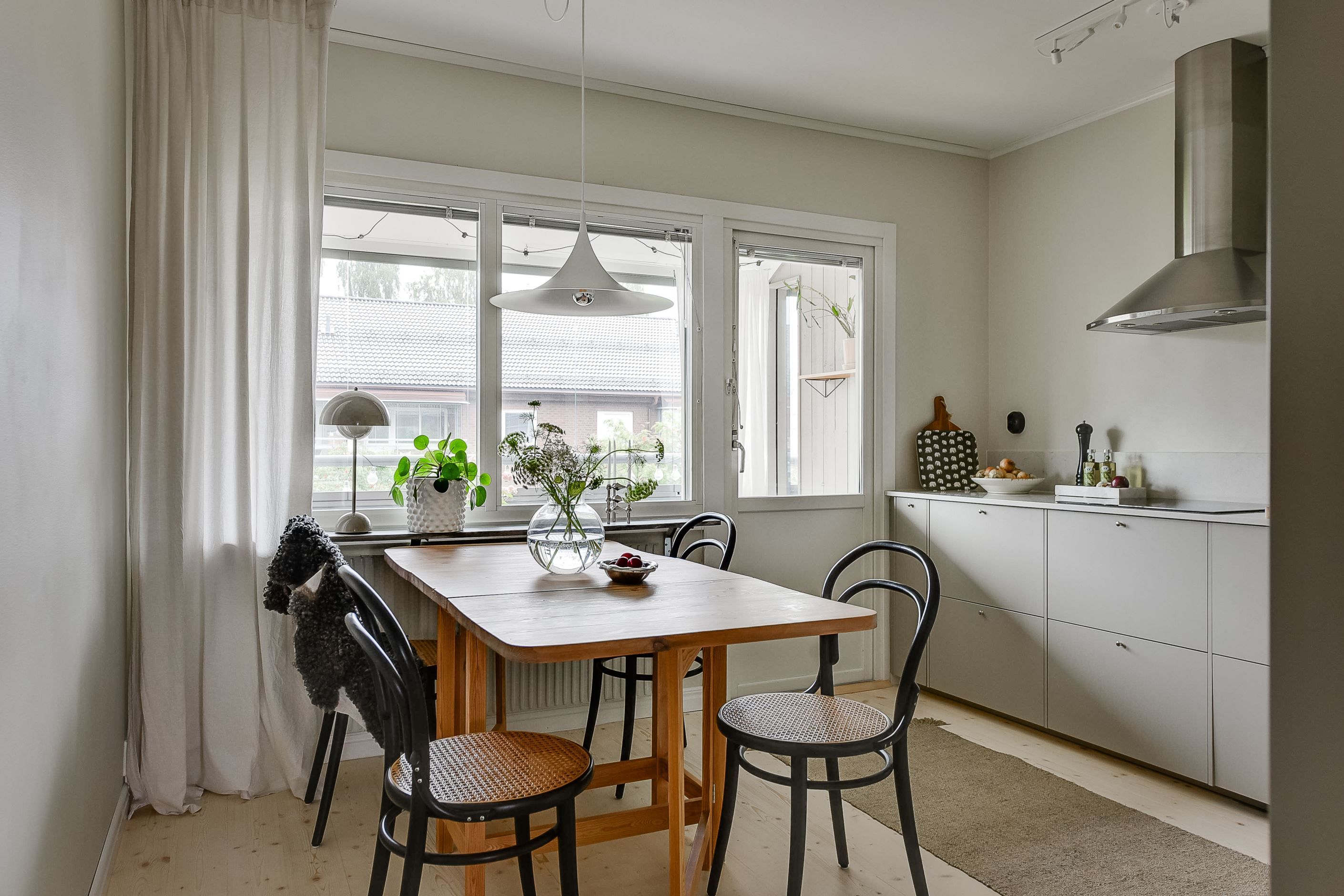 Kök med matplats