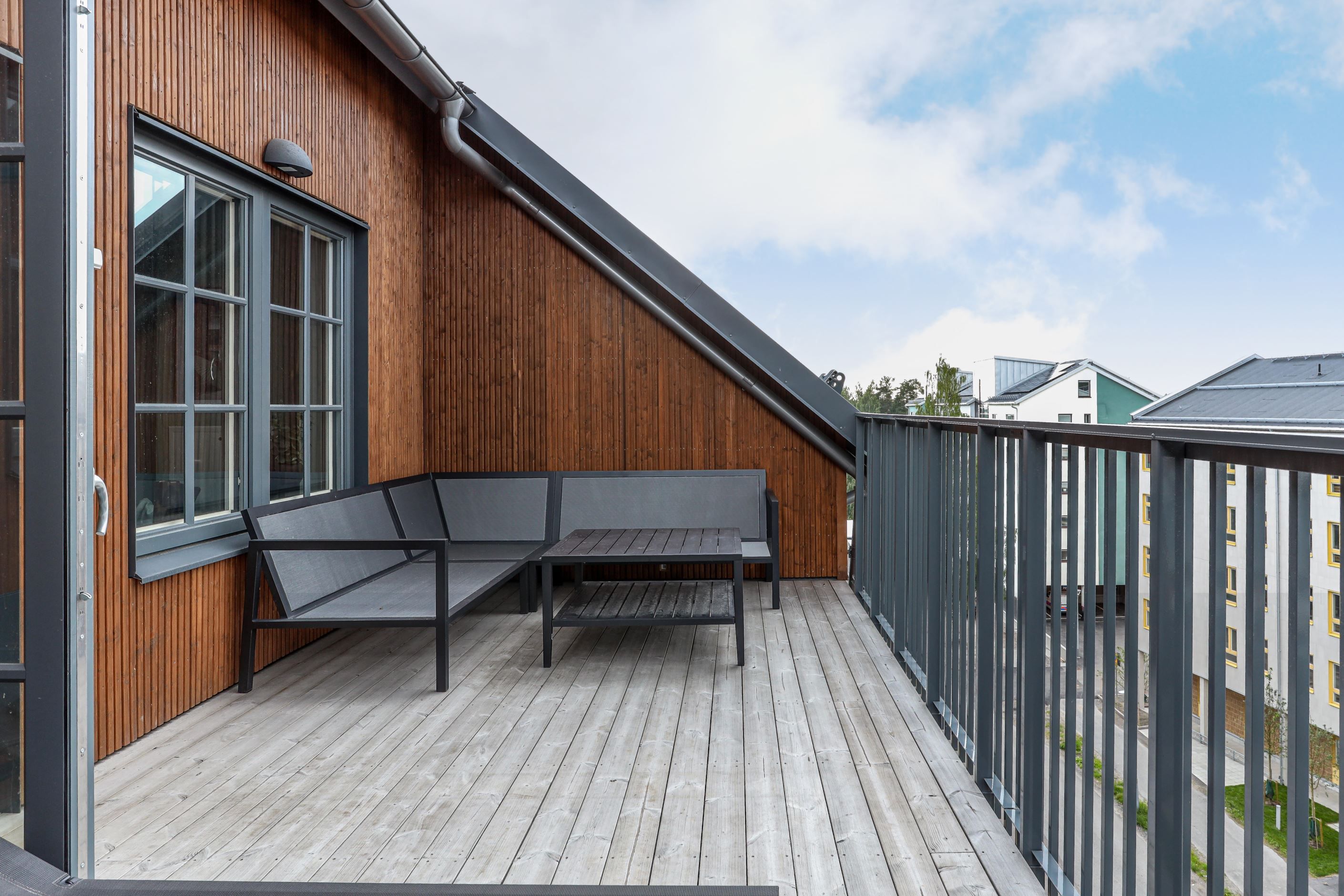 Föreningens bastu relax och terrass