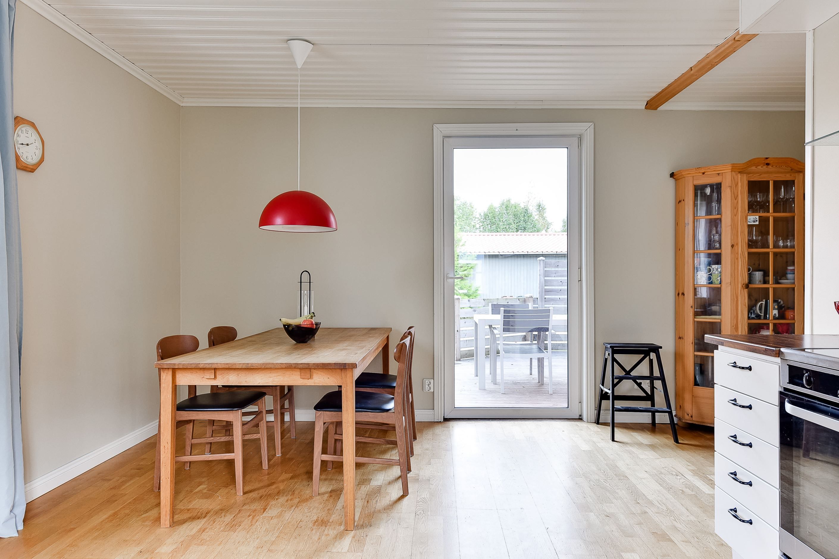 Kök med matplats