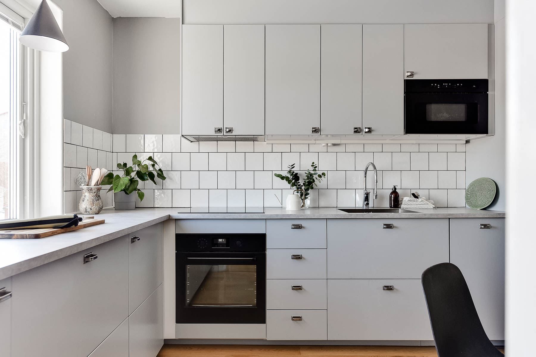 Kök med matplats