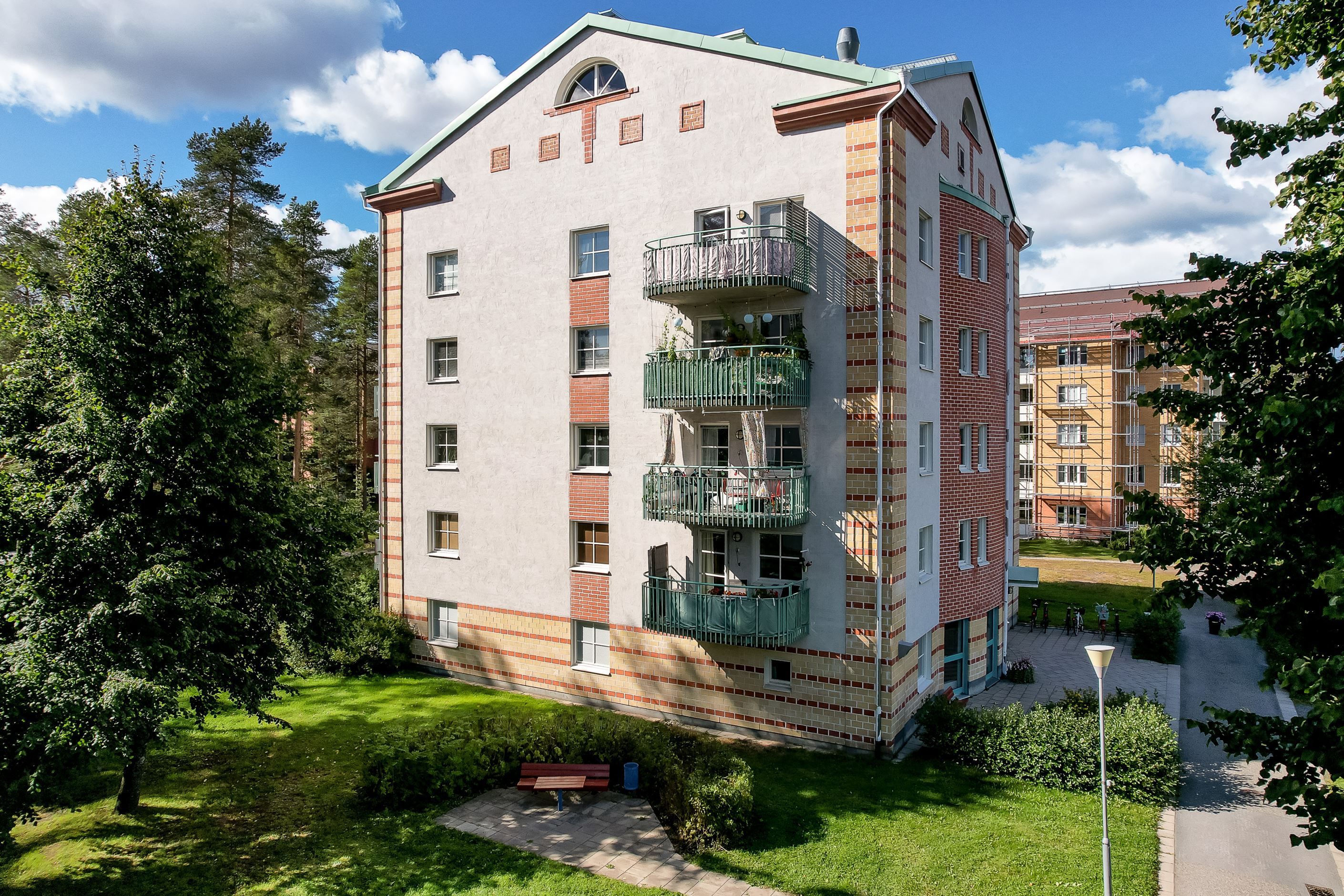 Balkong i söder