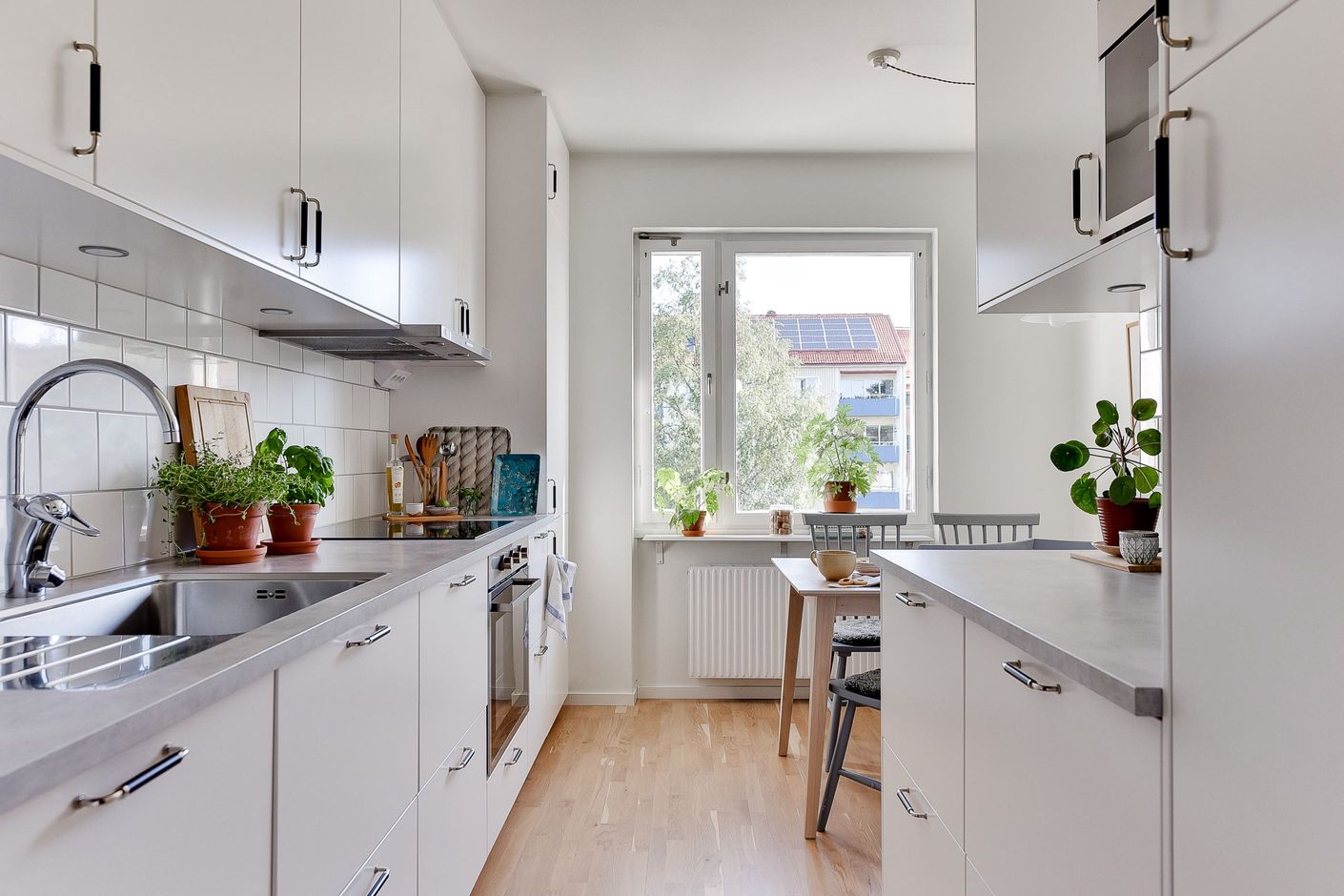 Kök med matplats