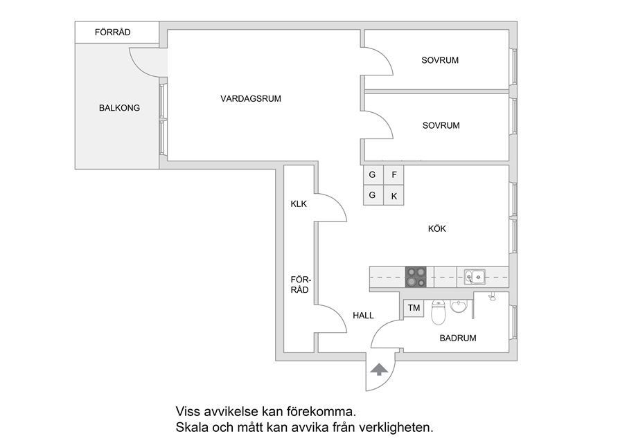 Alternativ planlösning
