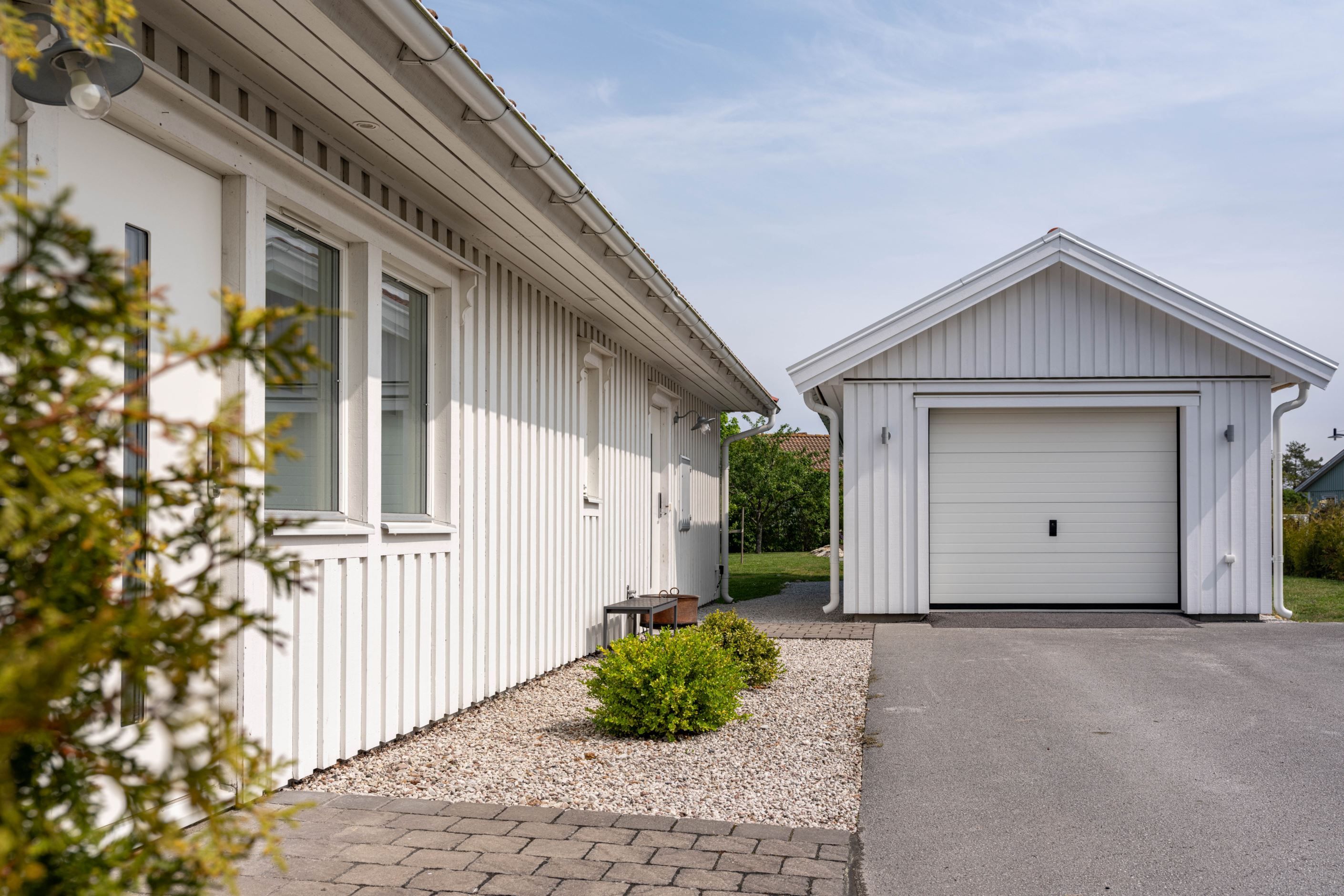 Uppfart mot entré