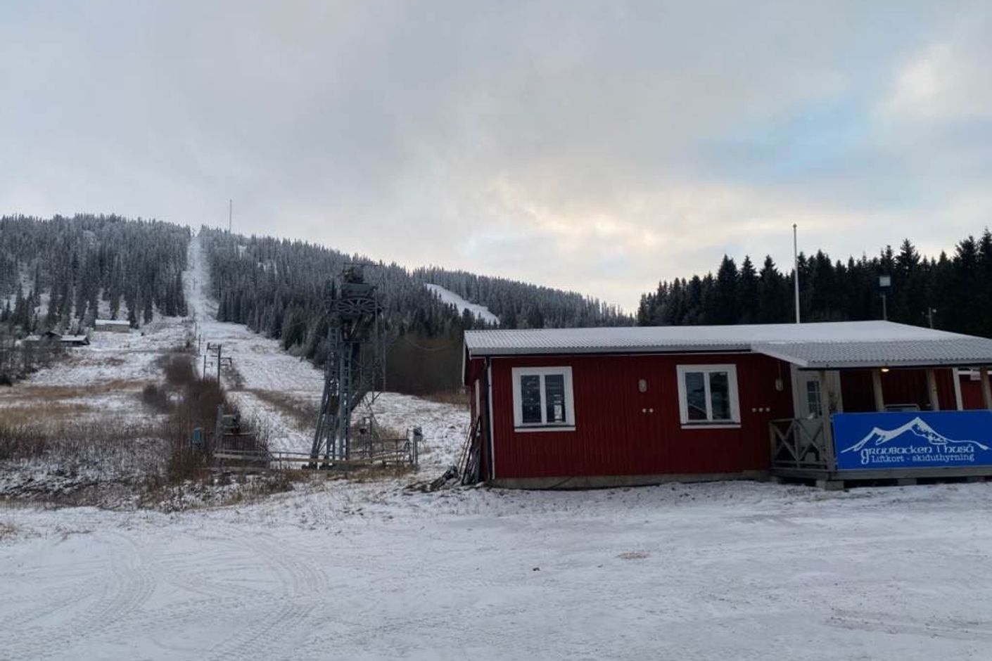 Lågupplöst Huså Gruvbacken