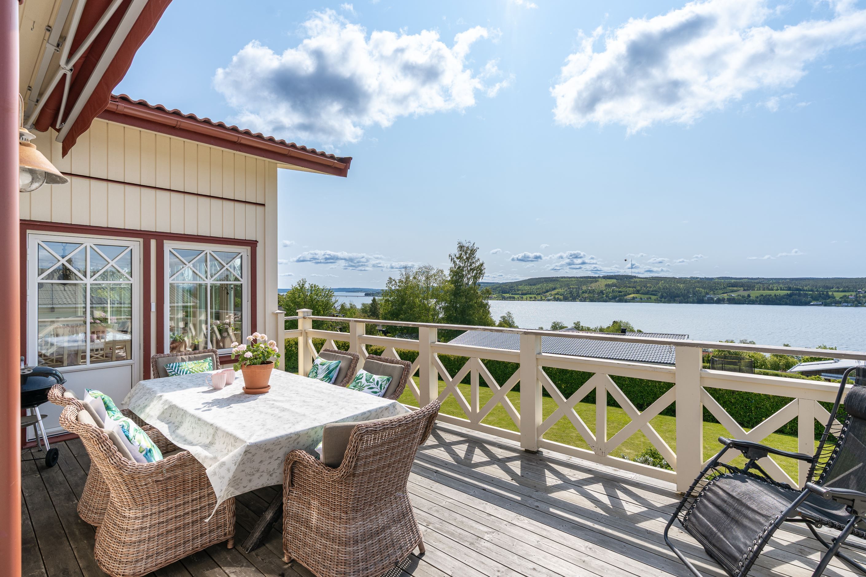 Balkong med utsikt