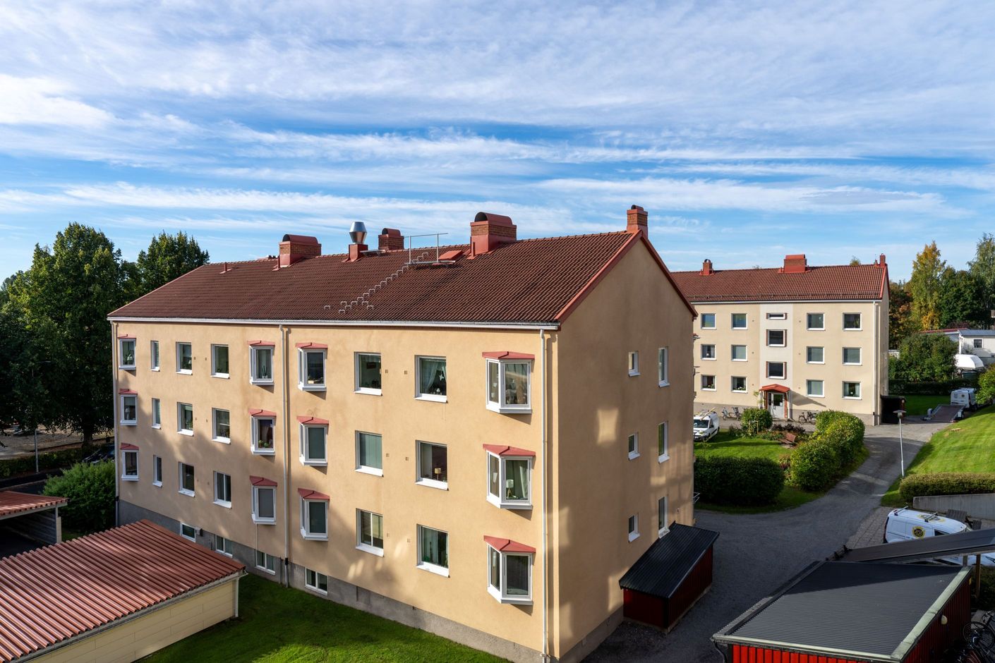 Balkong med utsikt