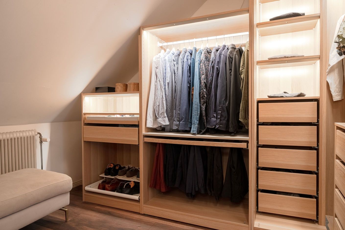 Walk in closet