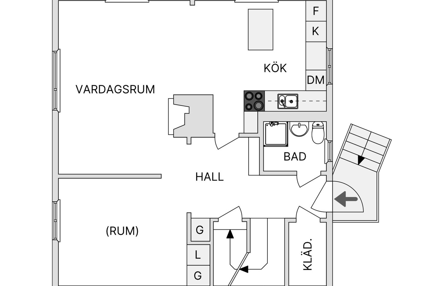 Sovrum öp