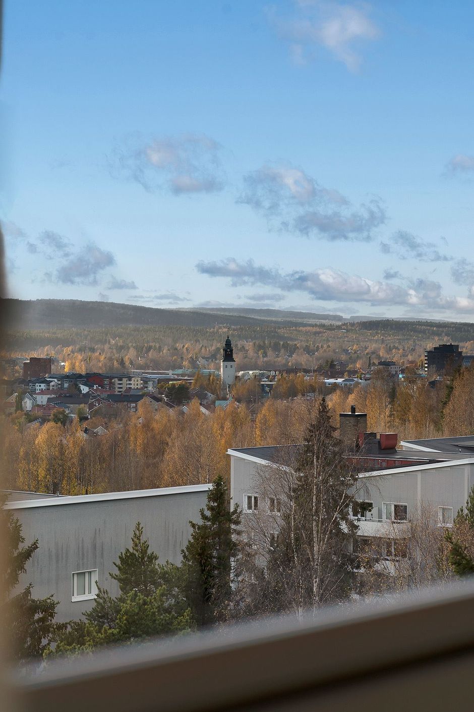 Utsikt från balkong
