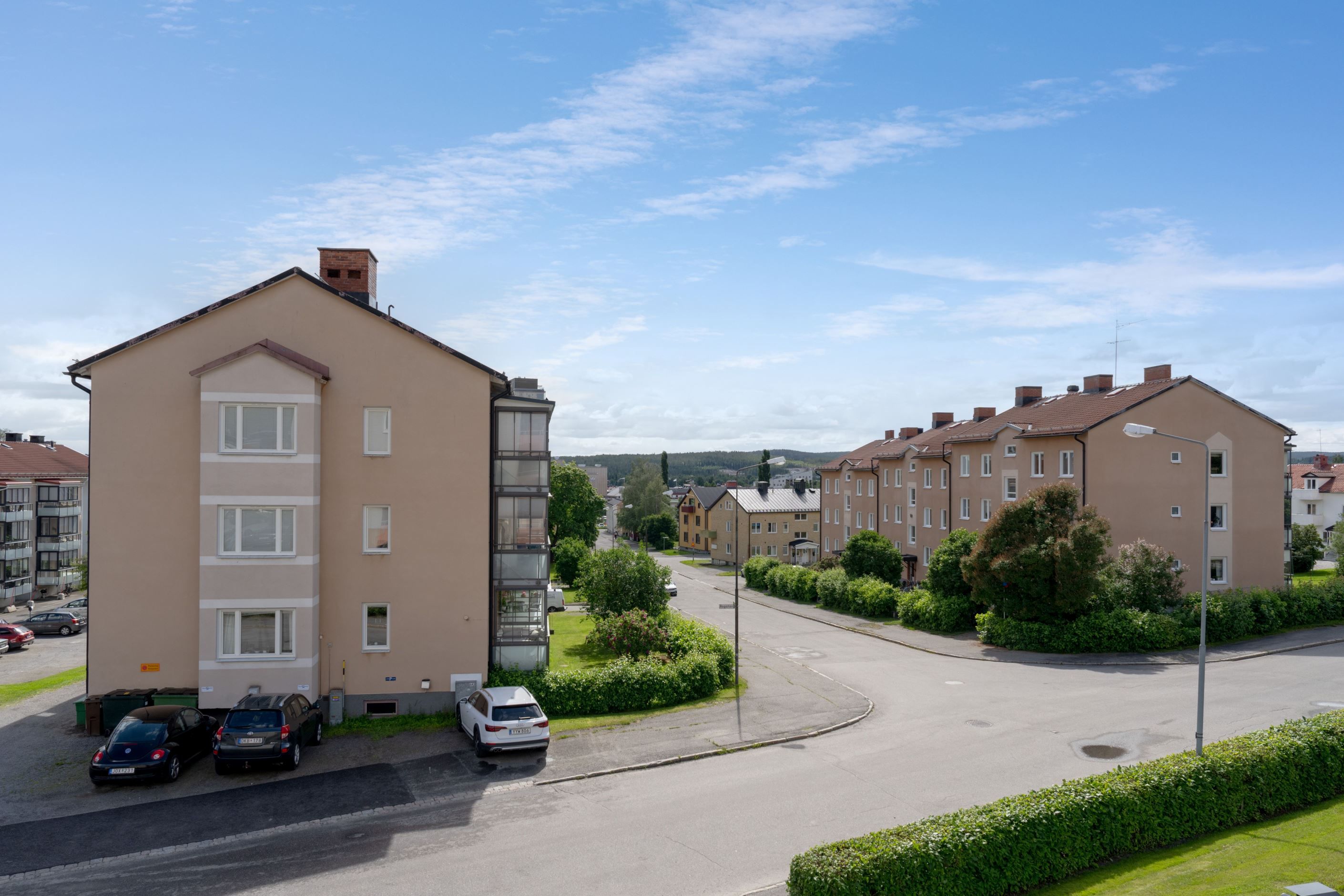 Utsikt från balkong