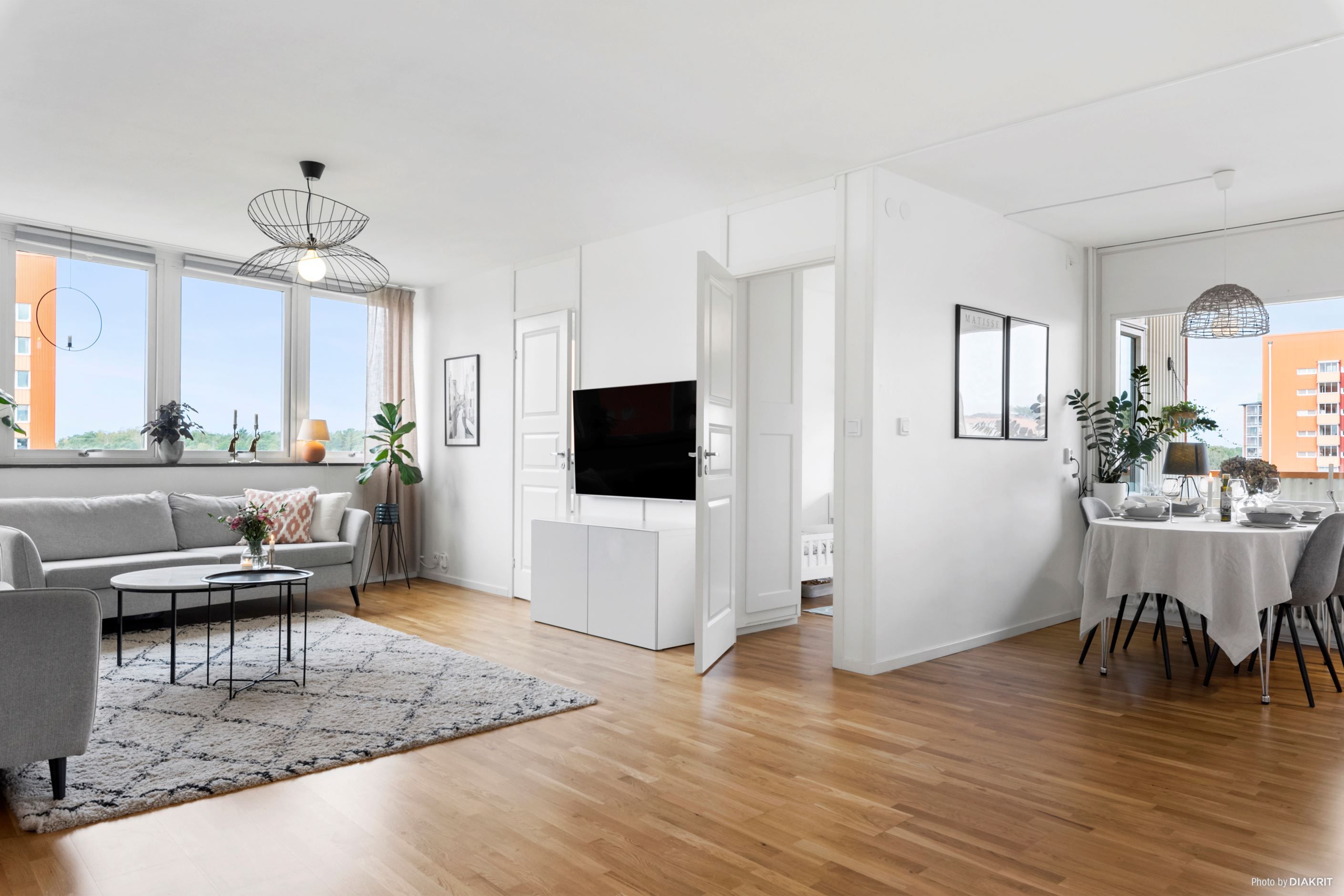 Social planlösning och snygg finish
