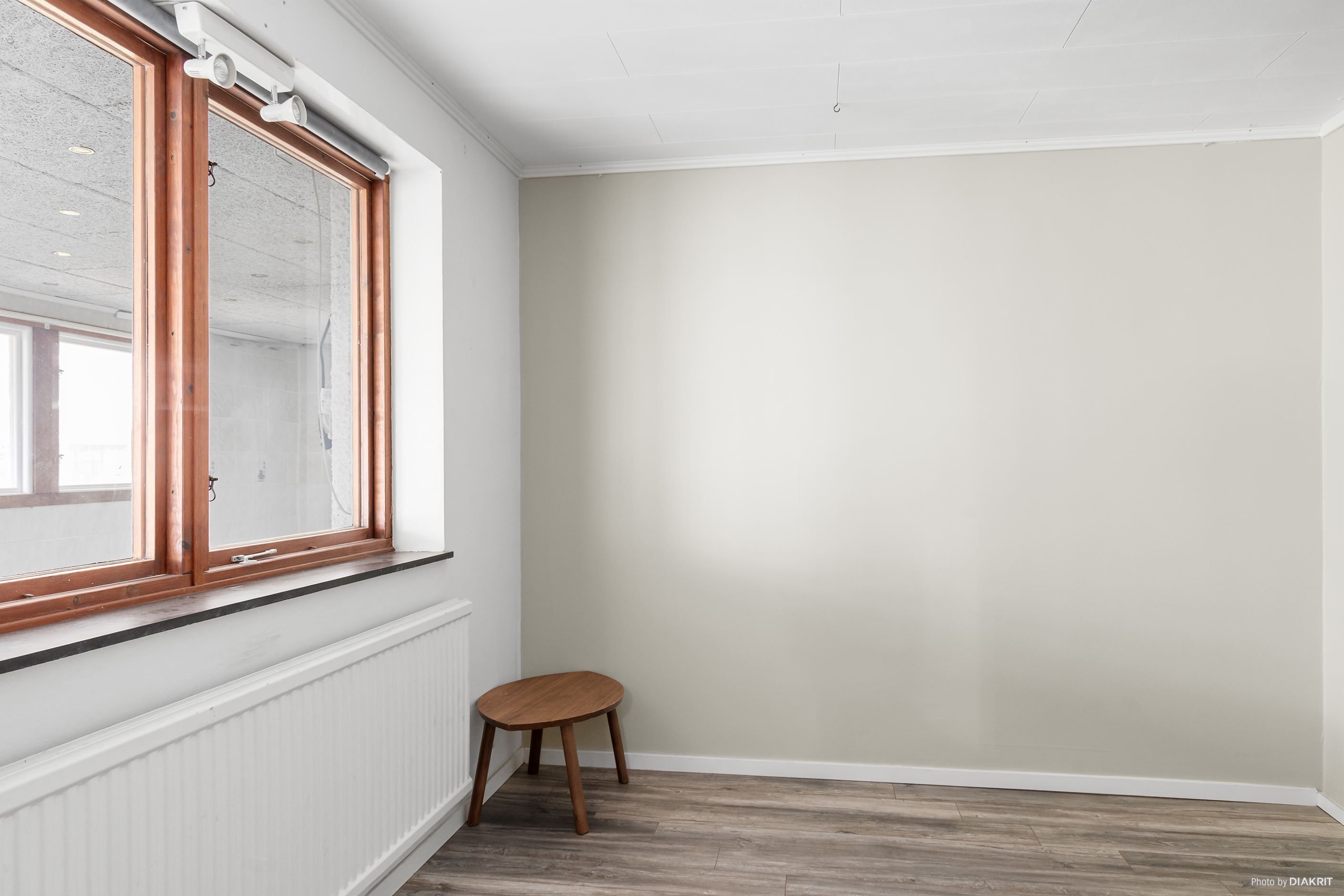 Lägenhetens andra sovrum.