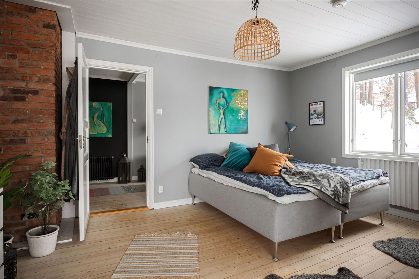 Del av master bedroom våning 2.