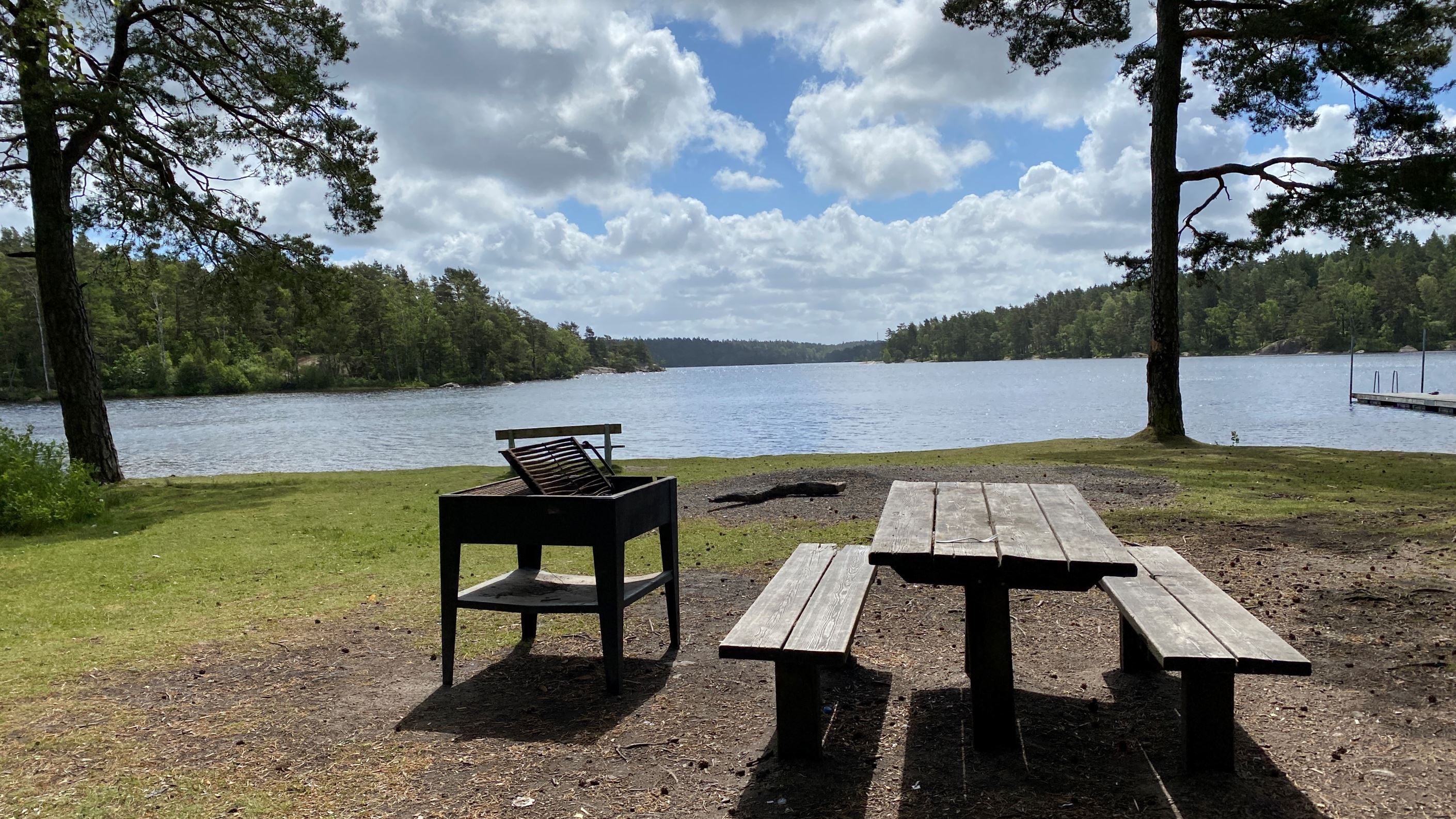 Grill- och matplatser