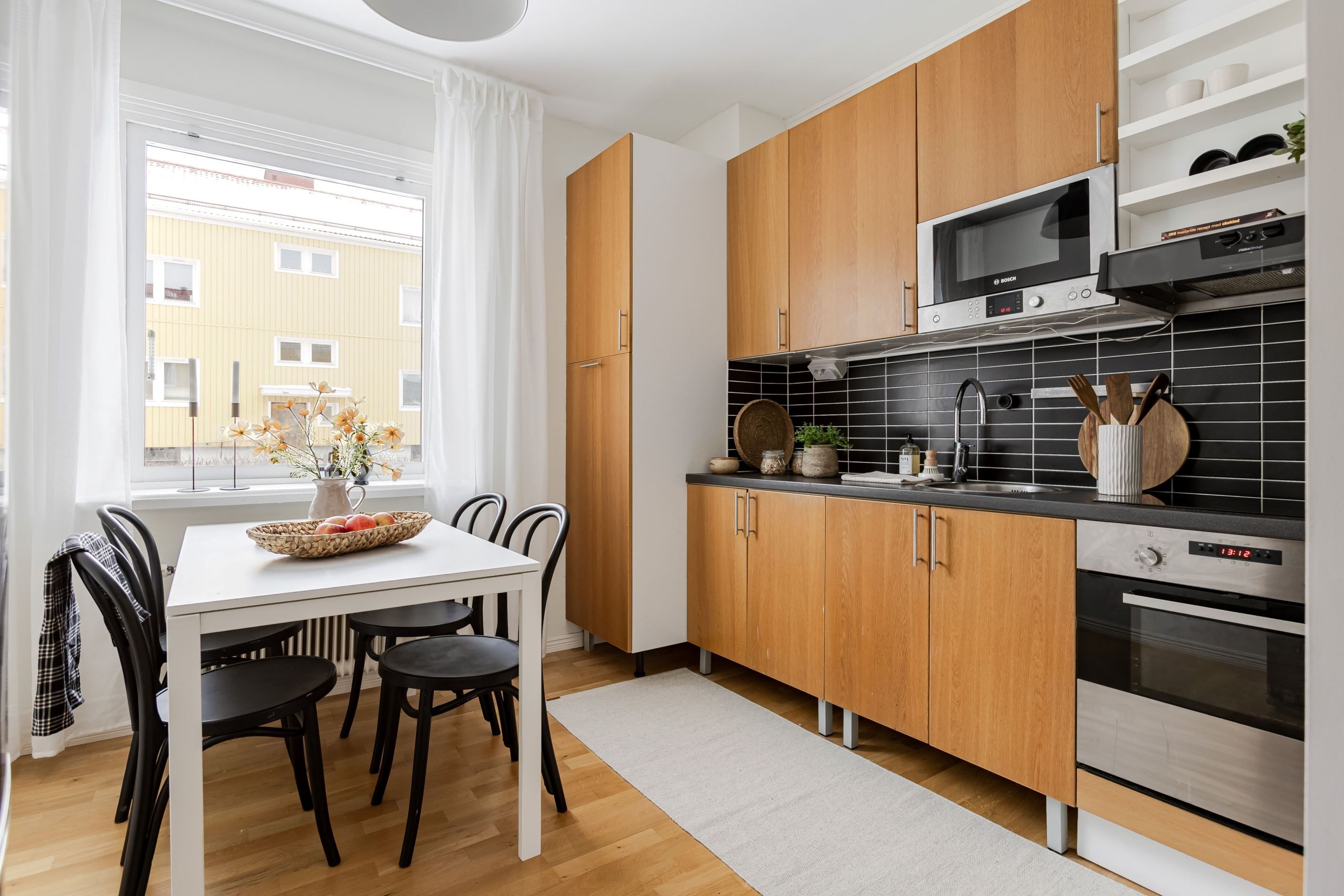 Fräscht och snyggt kök.