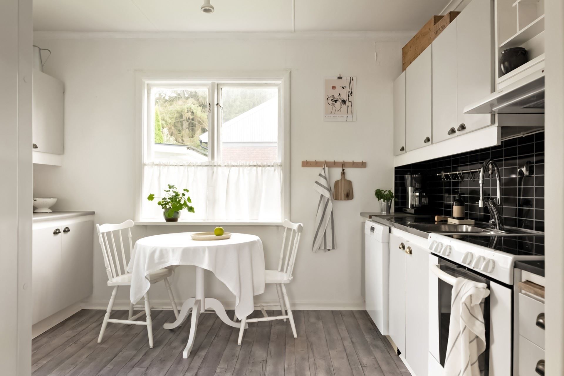 Kök med tidtypiska detaljer.