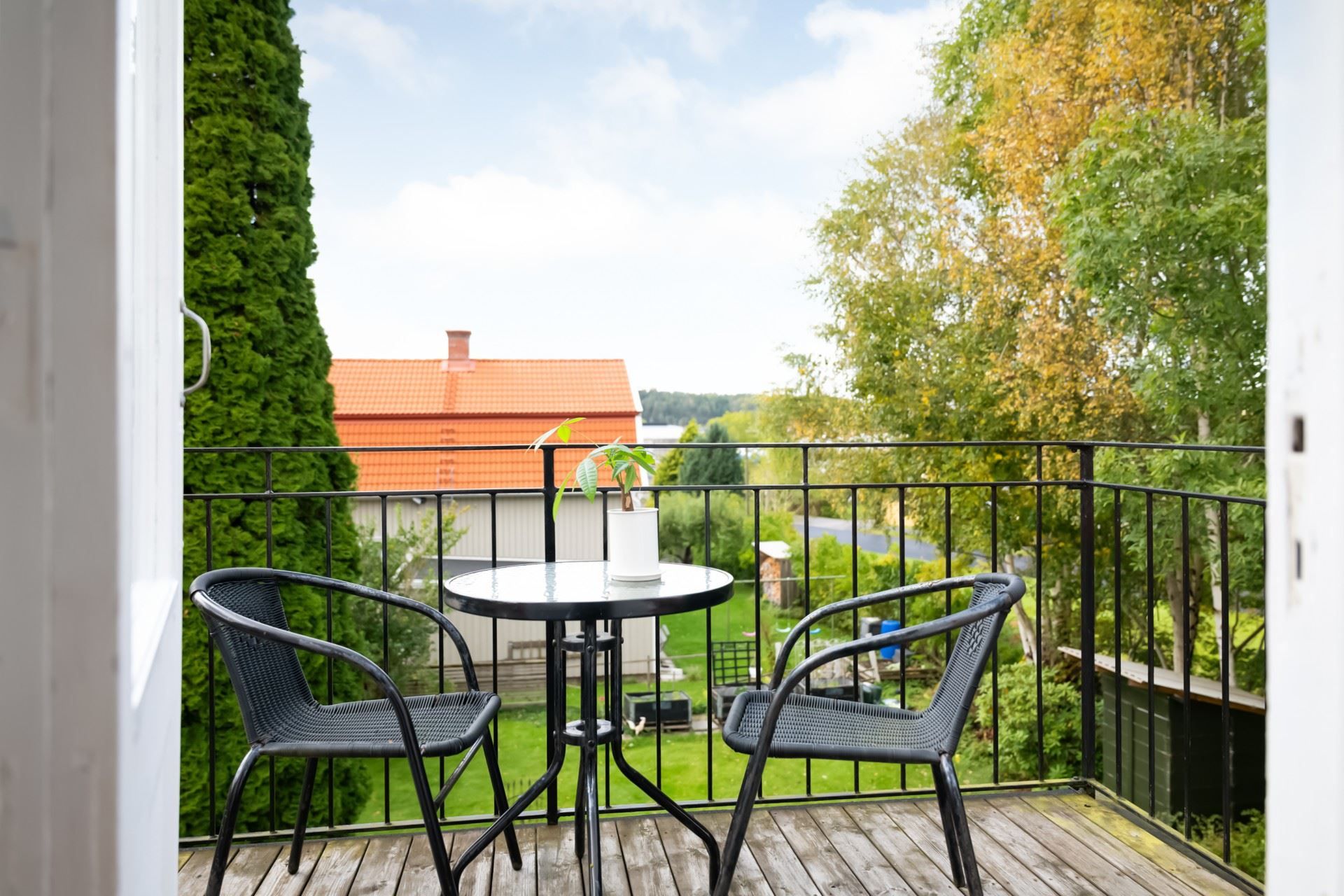 Härlig balkong i soligt läge.