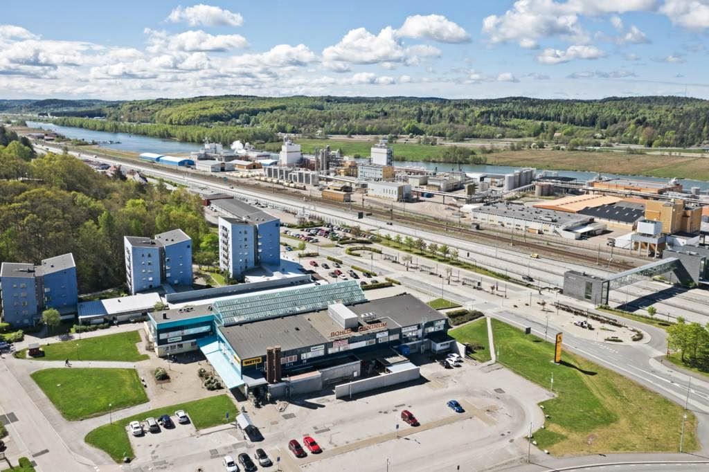 Lågupplöst I Bohus centrum finns service, matbutik och pendeltåg till Göteborg.